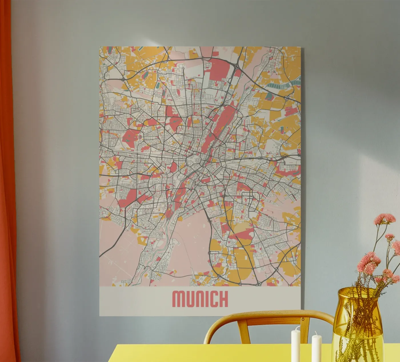 MUNICH acryl van Travelstudio