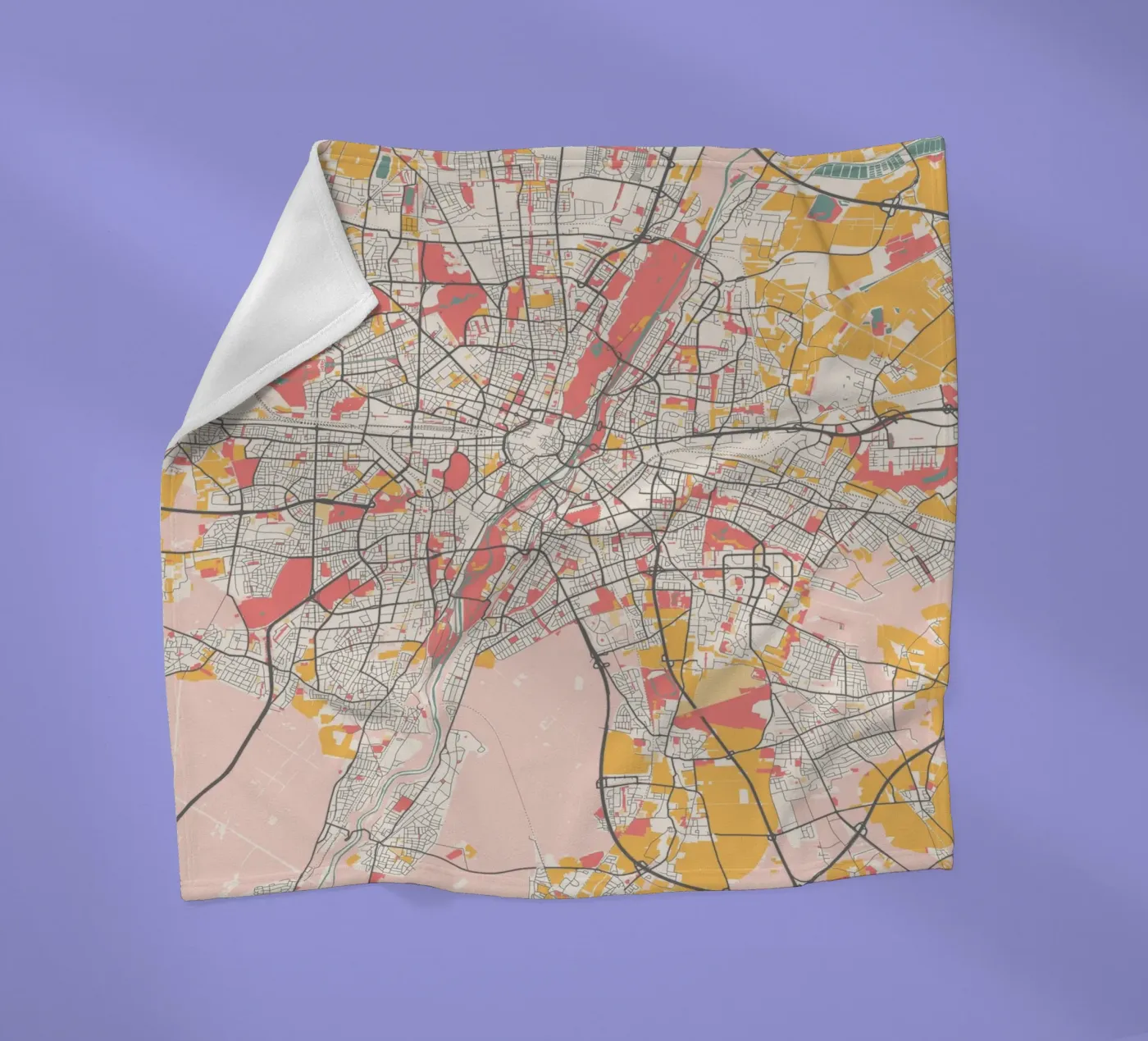 MUNICH fleecedeken van Travelstudio