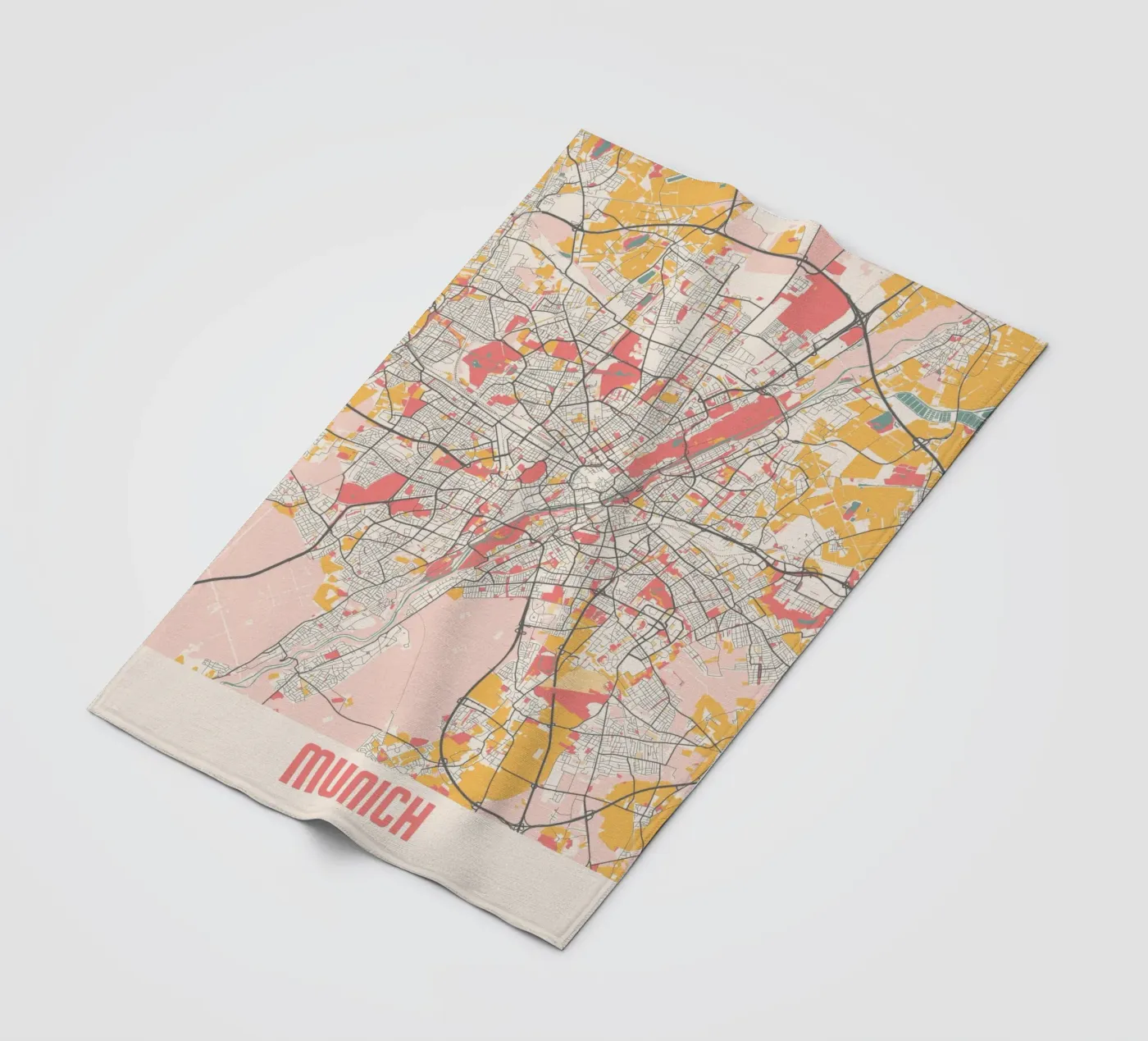 MUNICH fleecedeken van Travelstudio