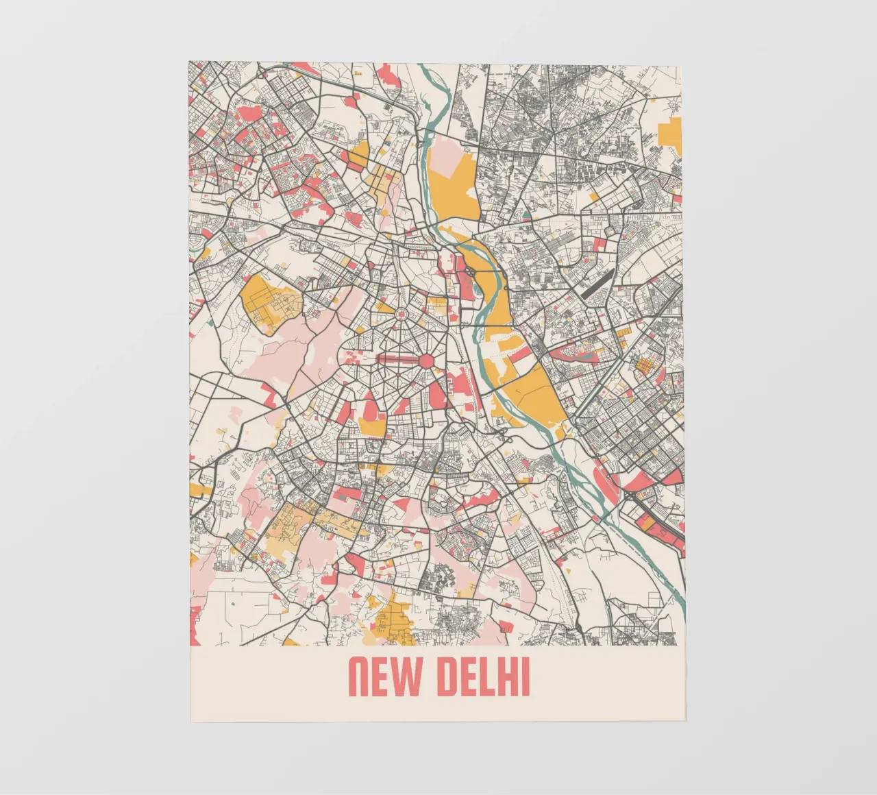 NEW DELHI pvc cover by Travelstudio