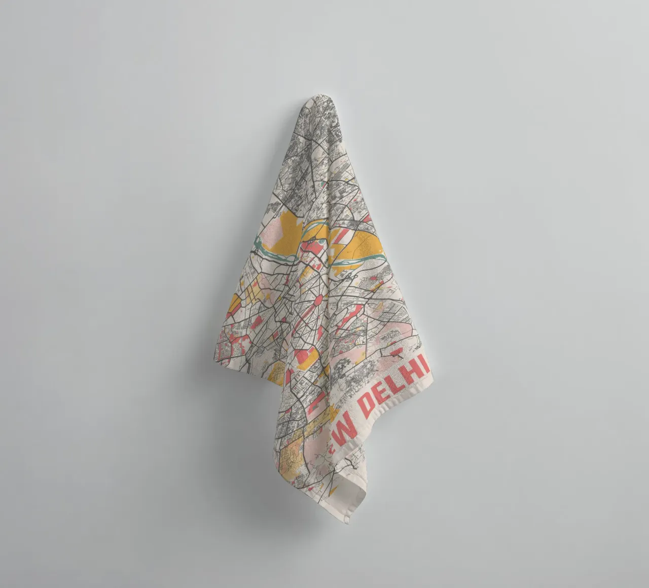 NEW DELHI towel by Travelstudio