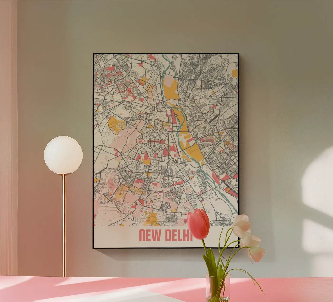 NEW DELHI plexiglass da Travelstudio