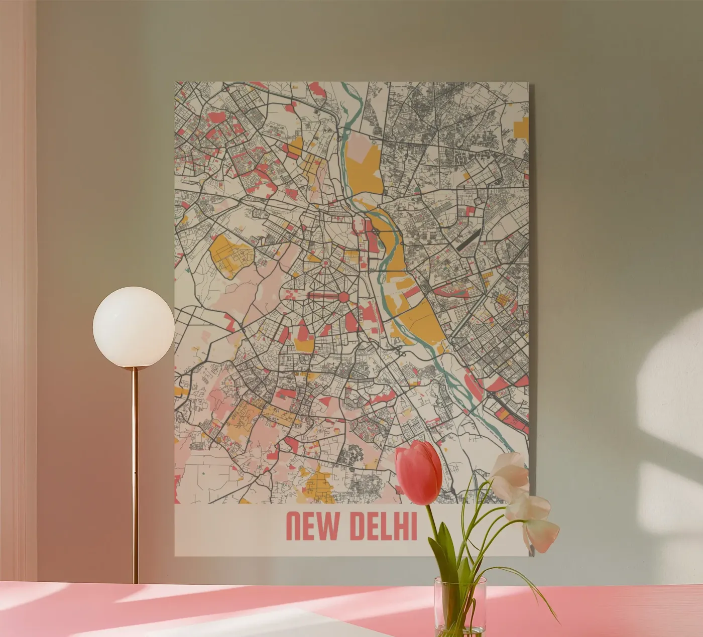 NEW DELHI plexiglass da Travelstudio