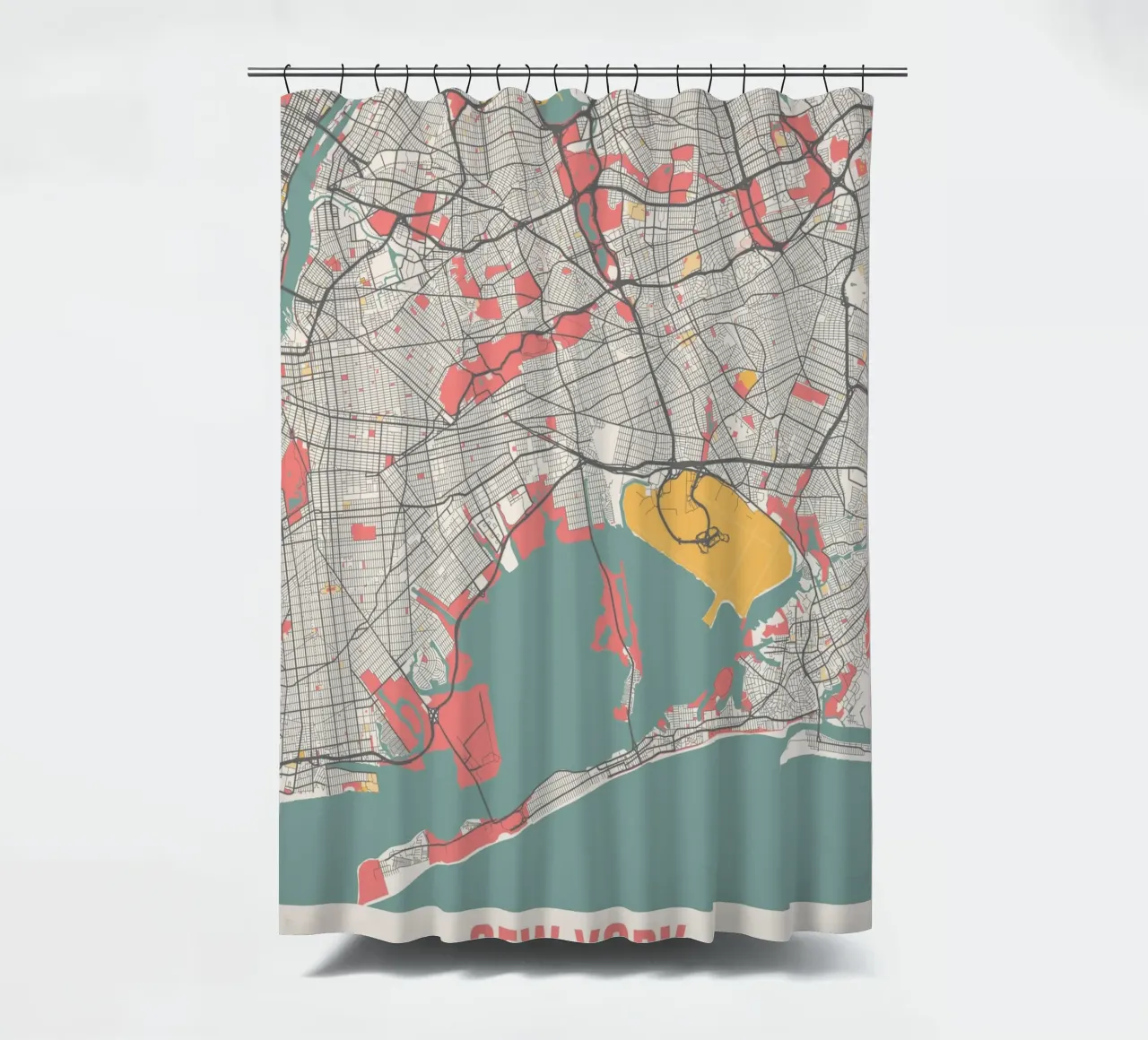 NEW YORK shower curtain by Travelstudio
