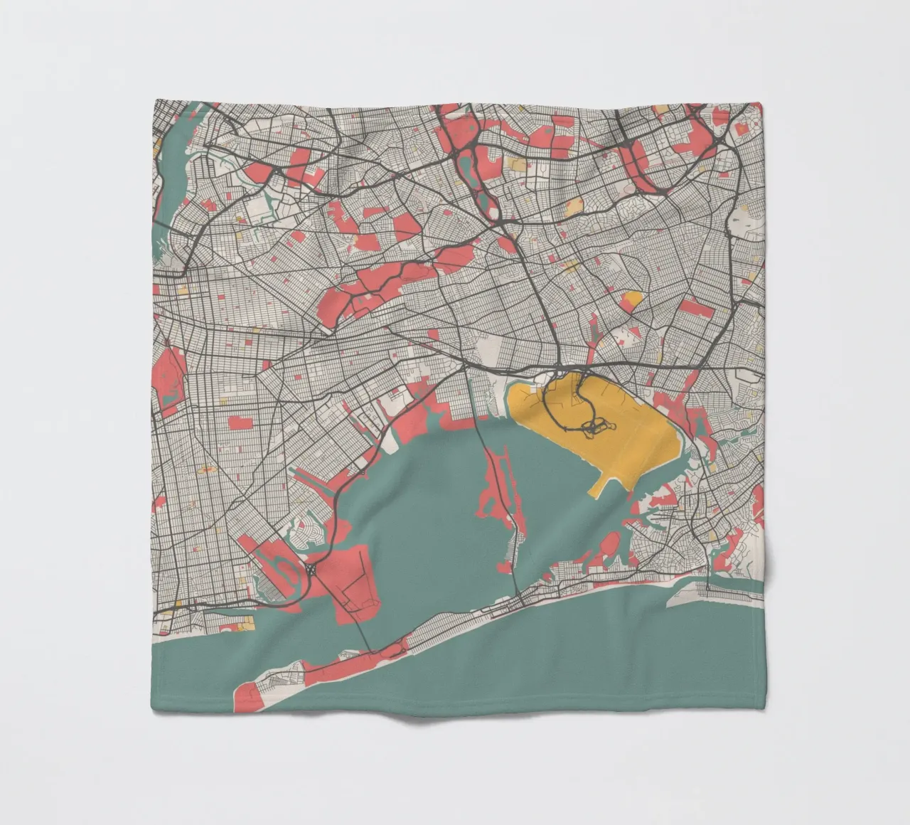 NEW YORK fleece blanket by Travelstudio