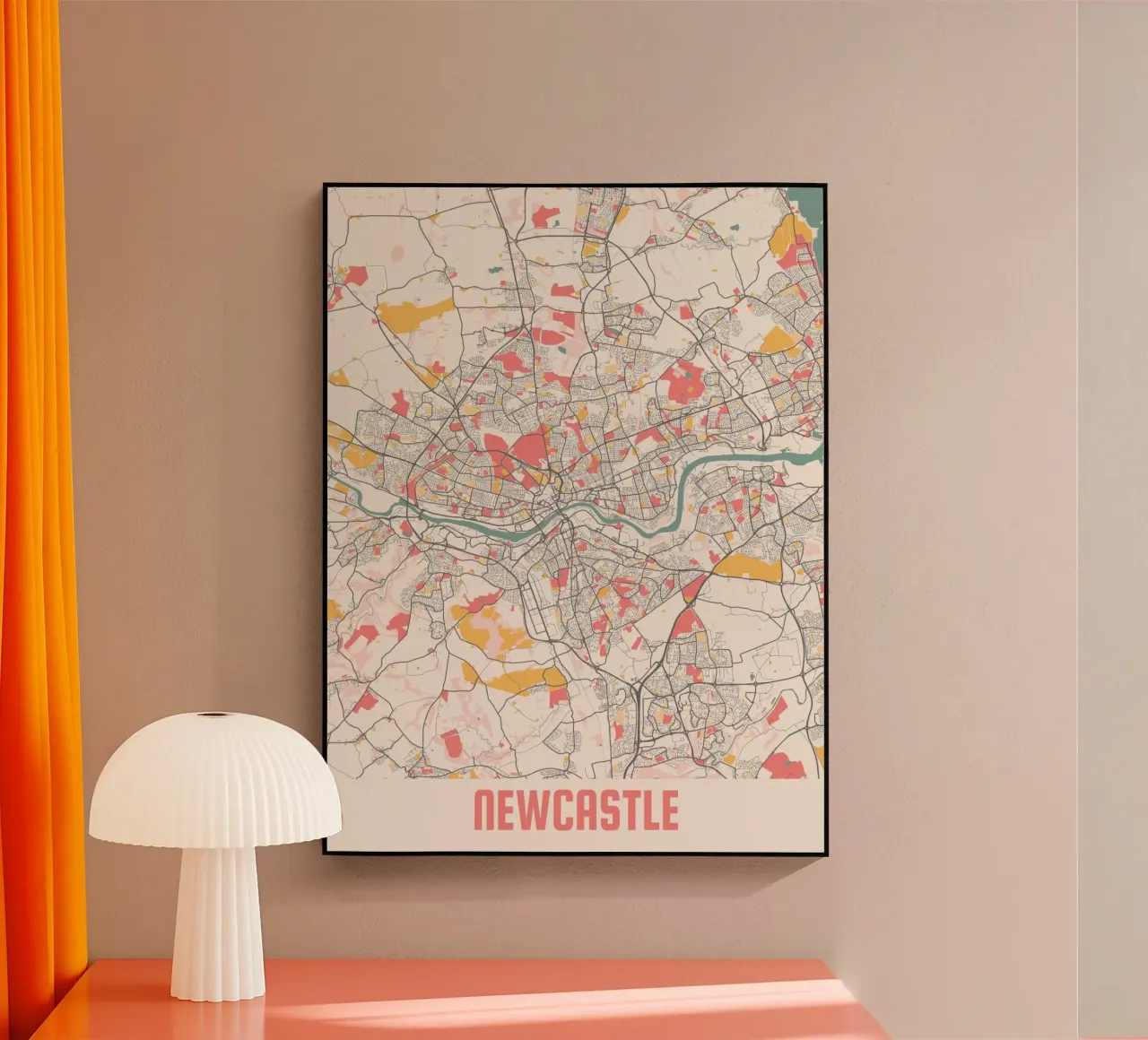 NEWCASTLE plexiglass da Travelstudio