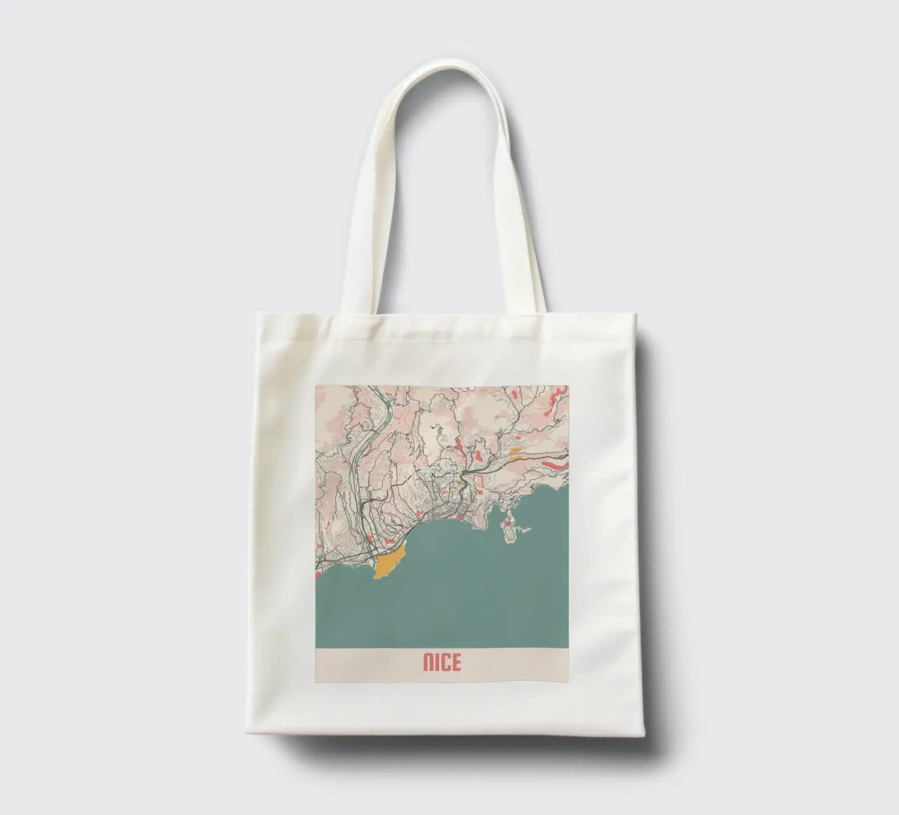 NICE borsa in juta da Travelstudio