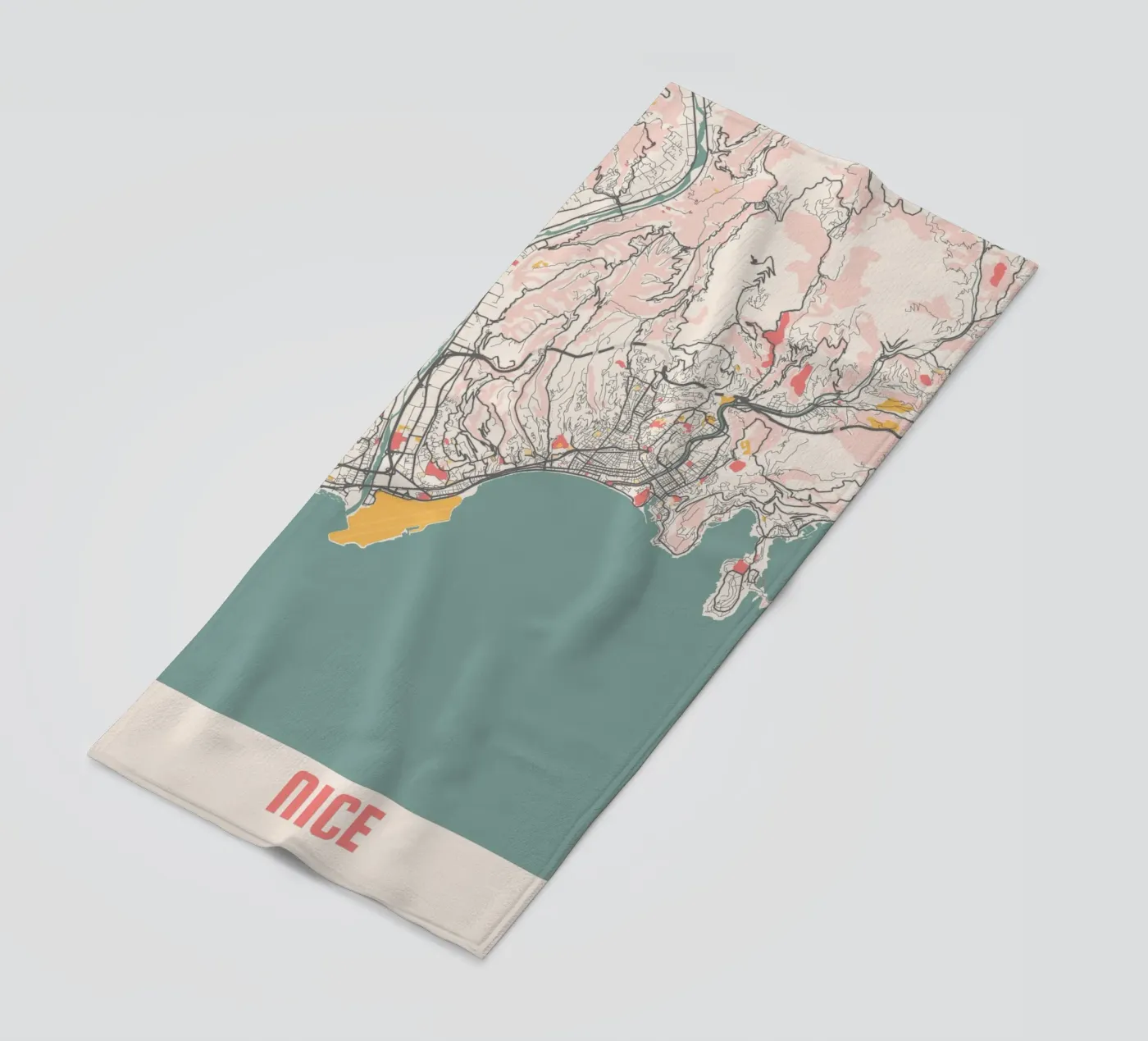 NICE Strandtuch von Travelstudio