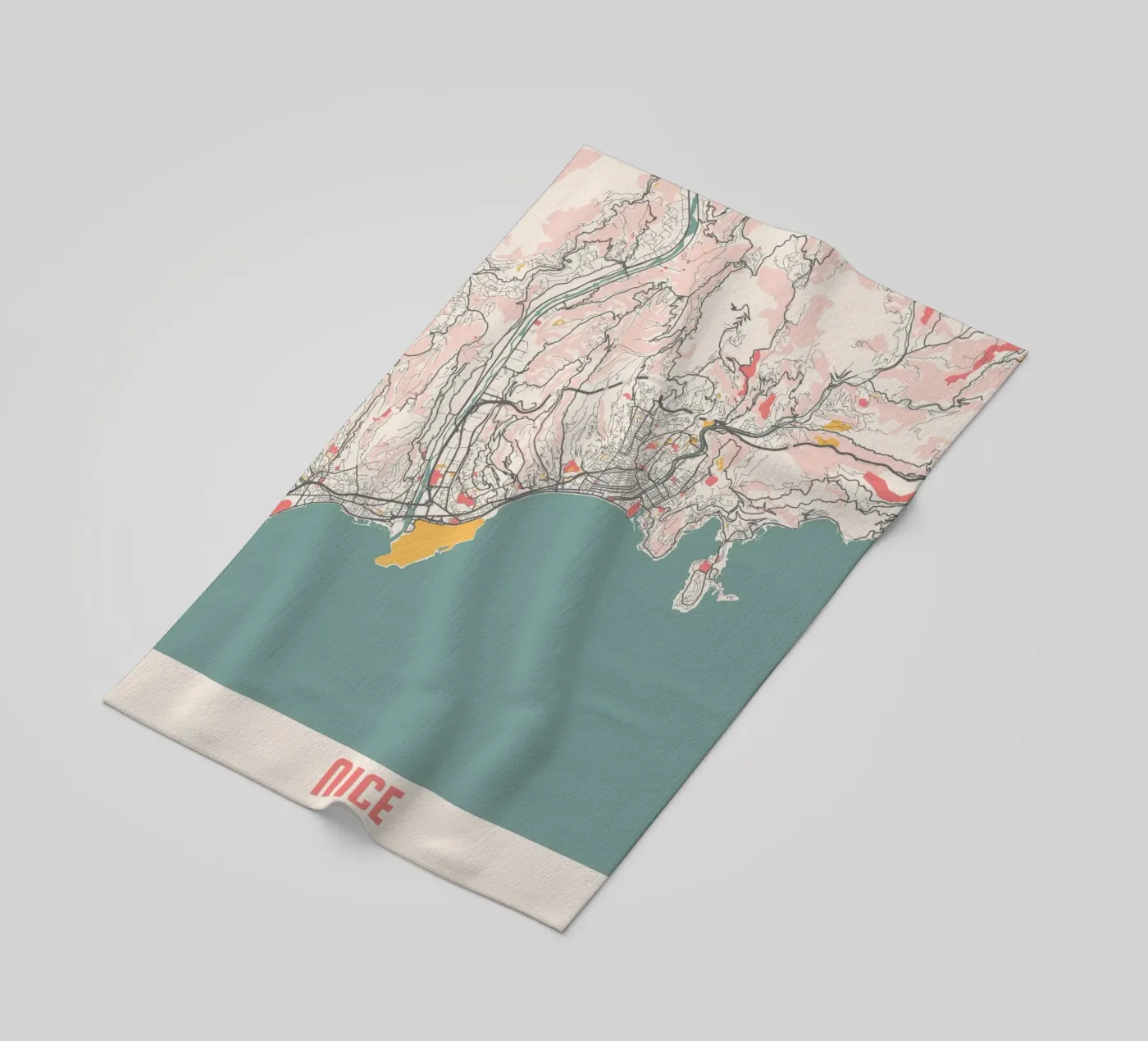 NICE Strandtuch von Travelstudio