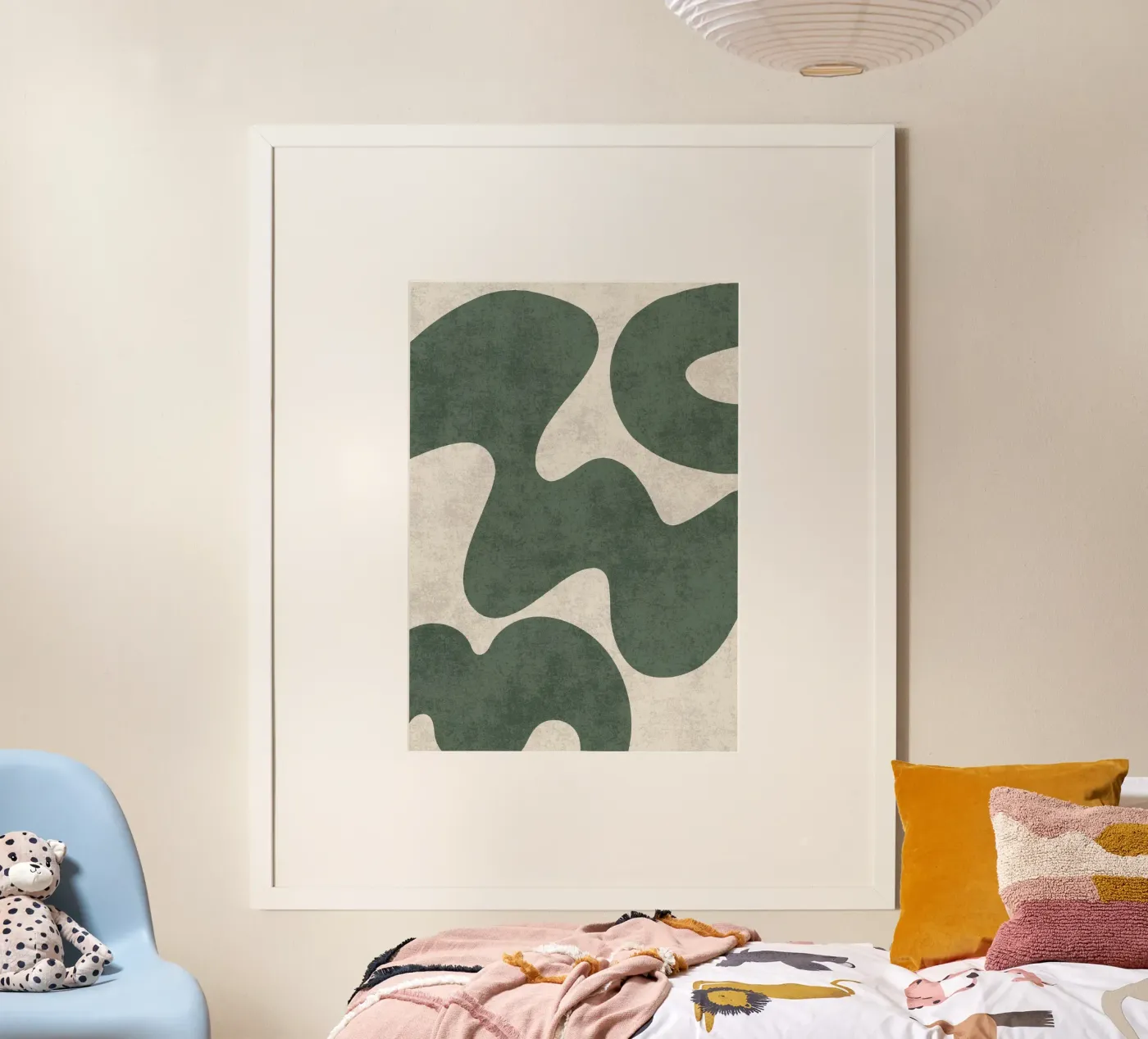 Armonia fluida poster da DesignArt