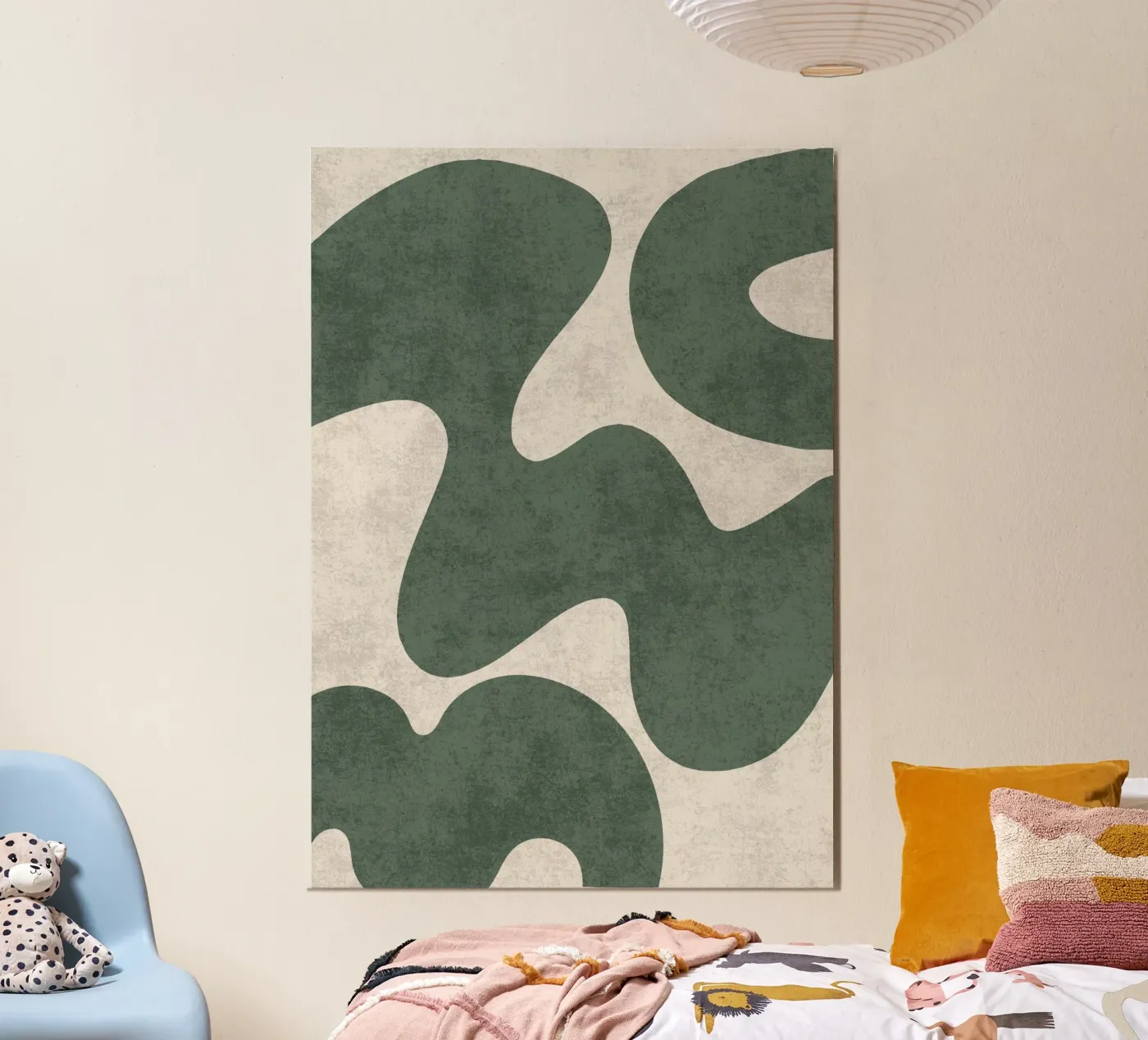 Armonia fluida poster da DesignArt