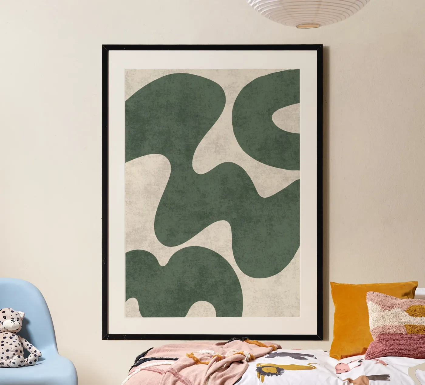 Armonia fluida poster da DesignArt