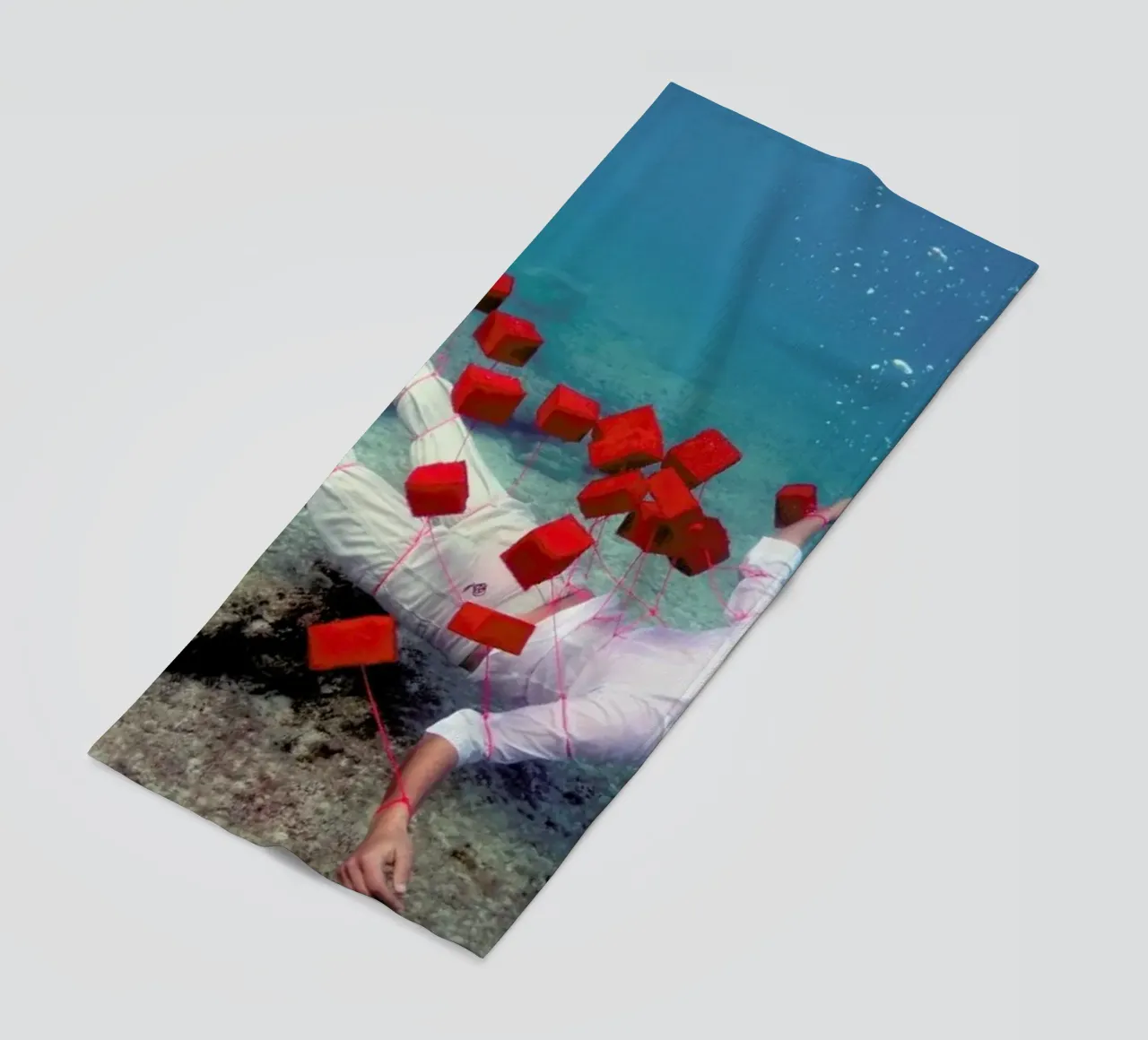 Red Squares telo mare da James Cooper