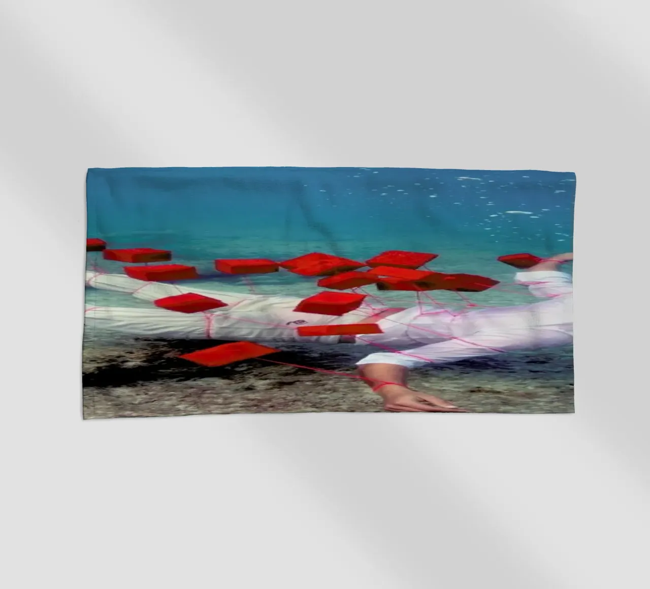 Red Squares telo mare da James Cooper