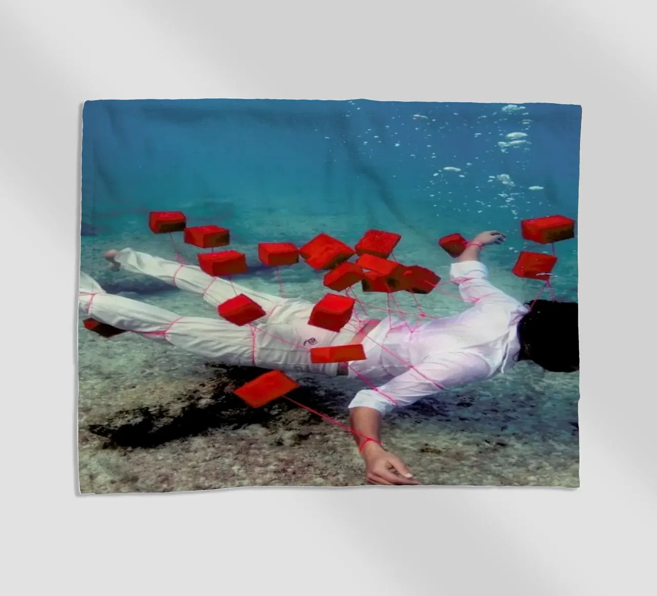 Red Squares telo mare da James Cooper