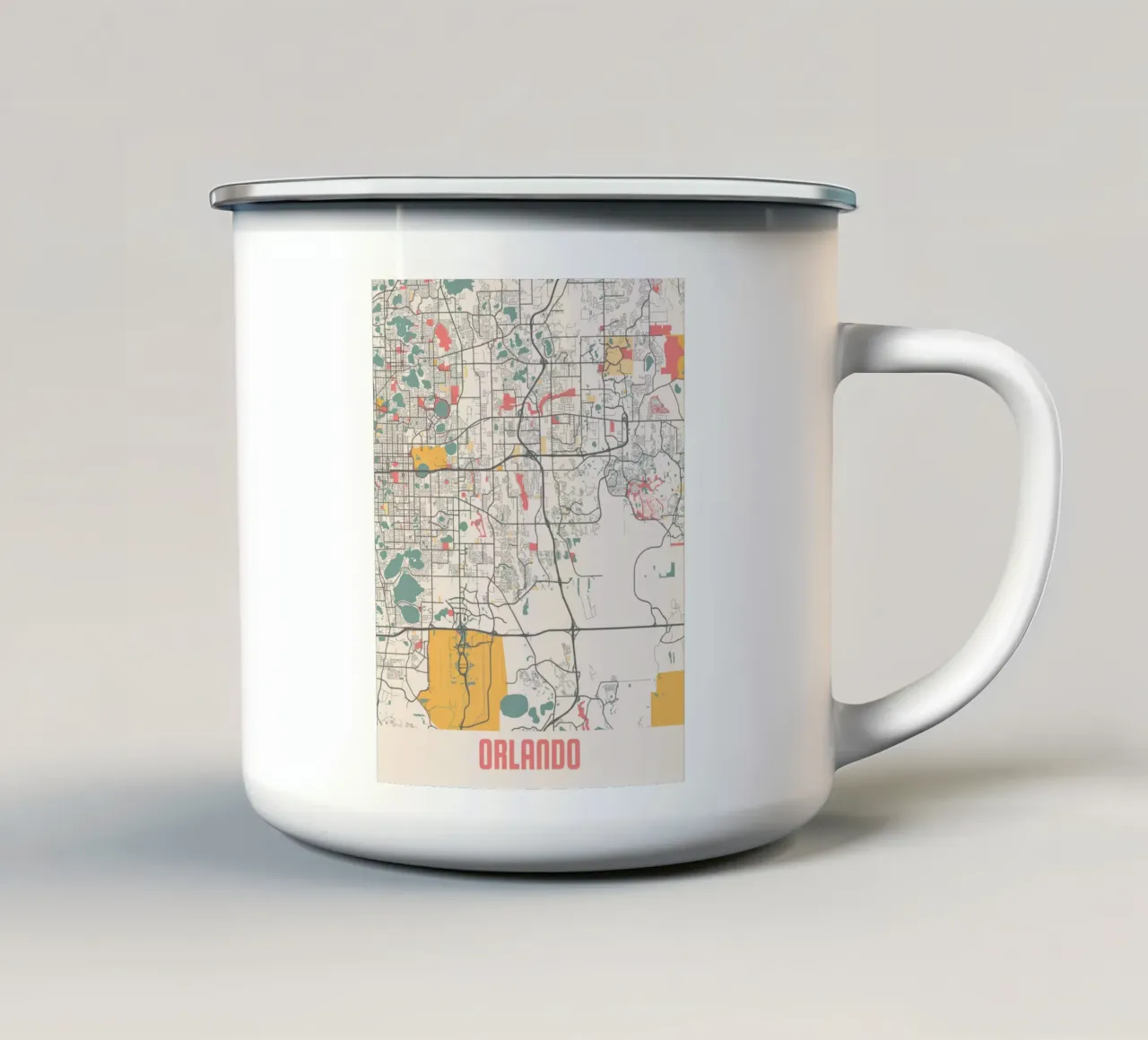 ORLANDO tazza in smalto da Travelstudio