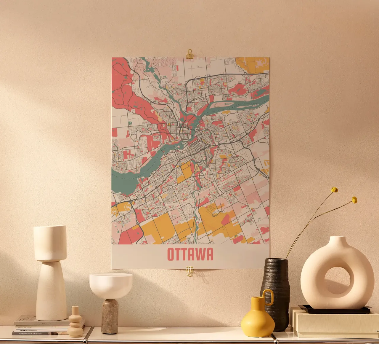 OTTAWA Poster von Travelstudio