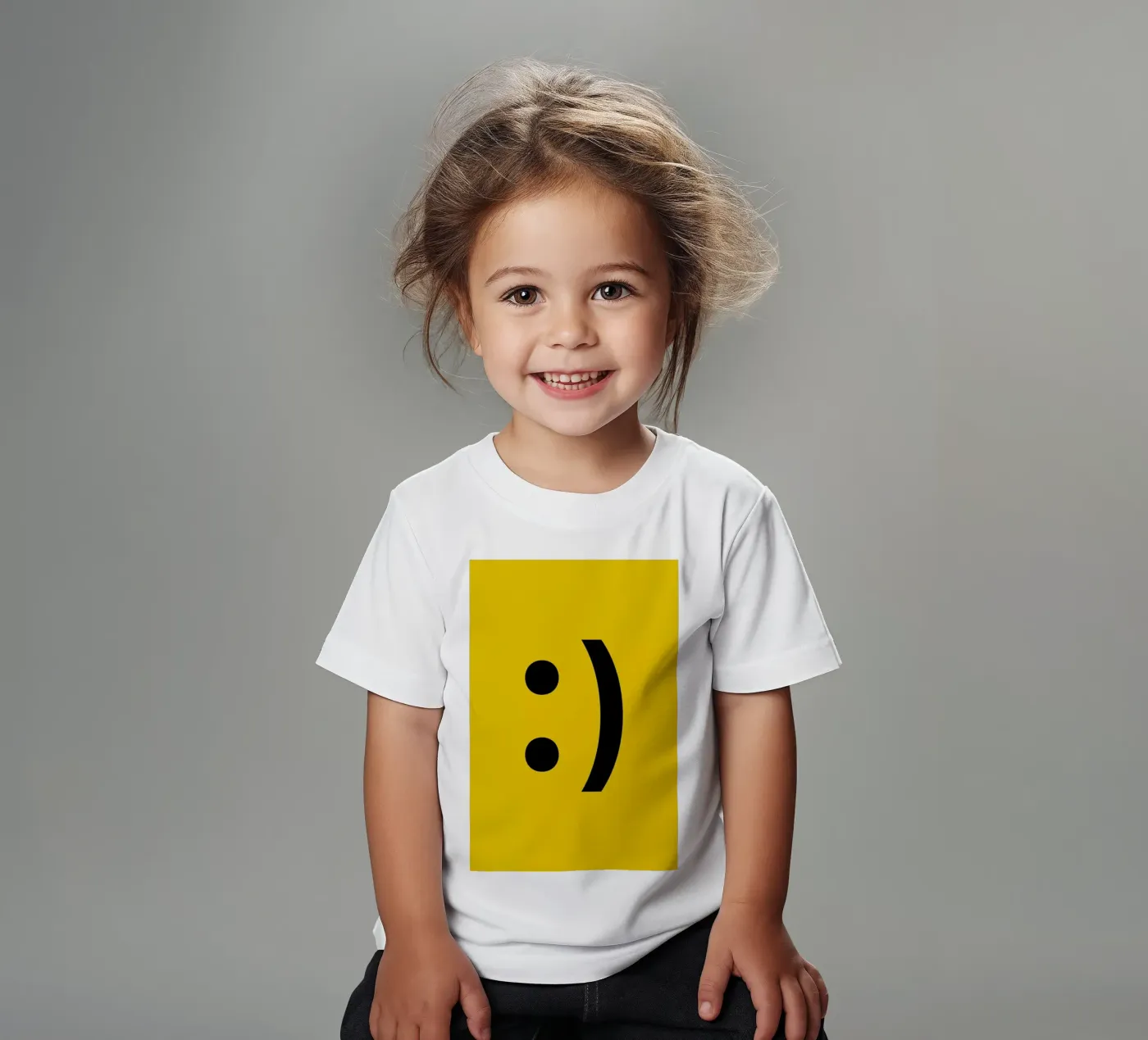 Smiley kinder t-shirt van LeDieg
