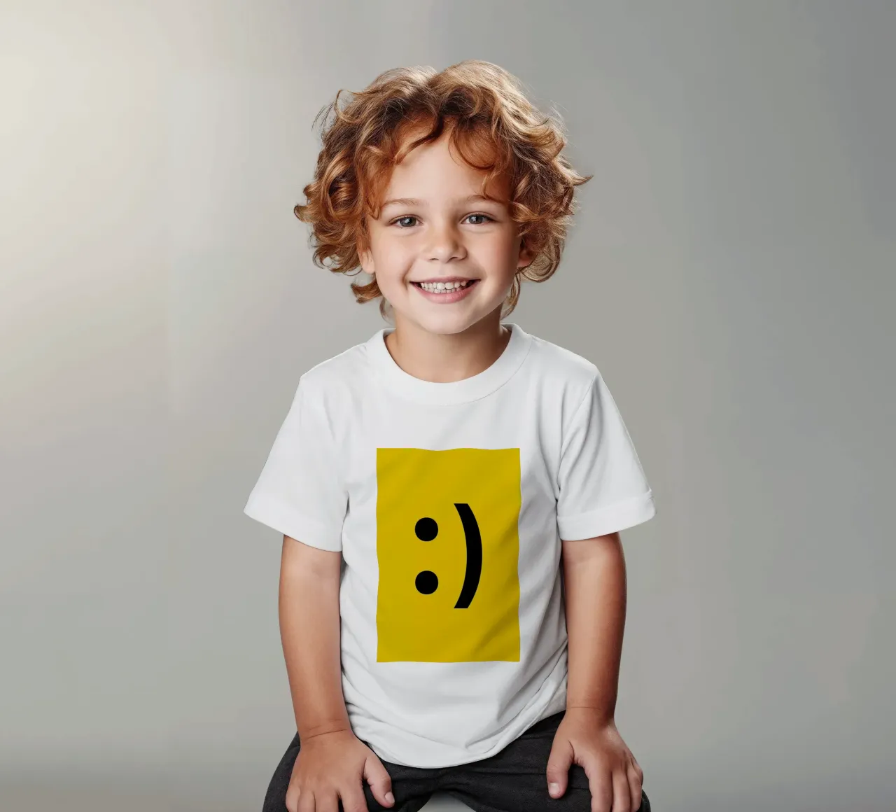Smiley t-shirt bambini da LeDieg