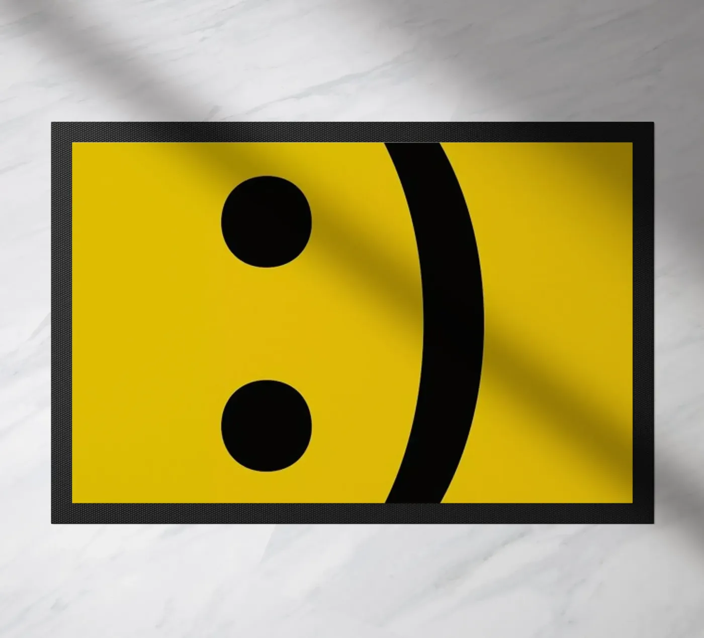 Smiley deurmat van LeDieg