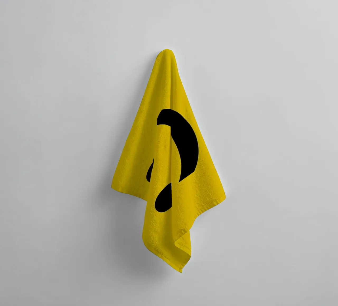 Smiley towel by LeDieg