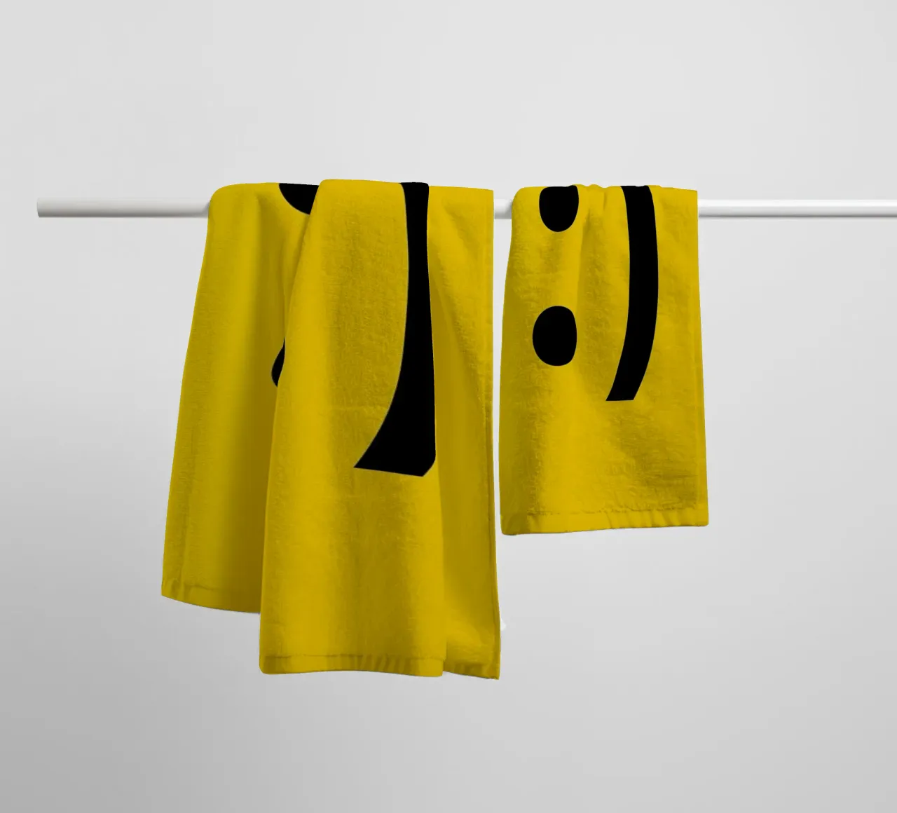 Smiley towel by LeDieg