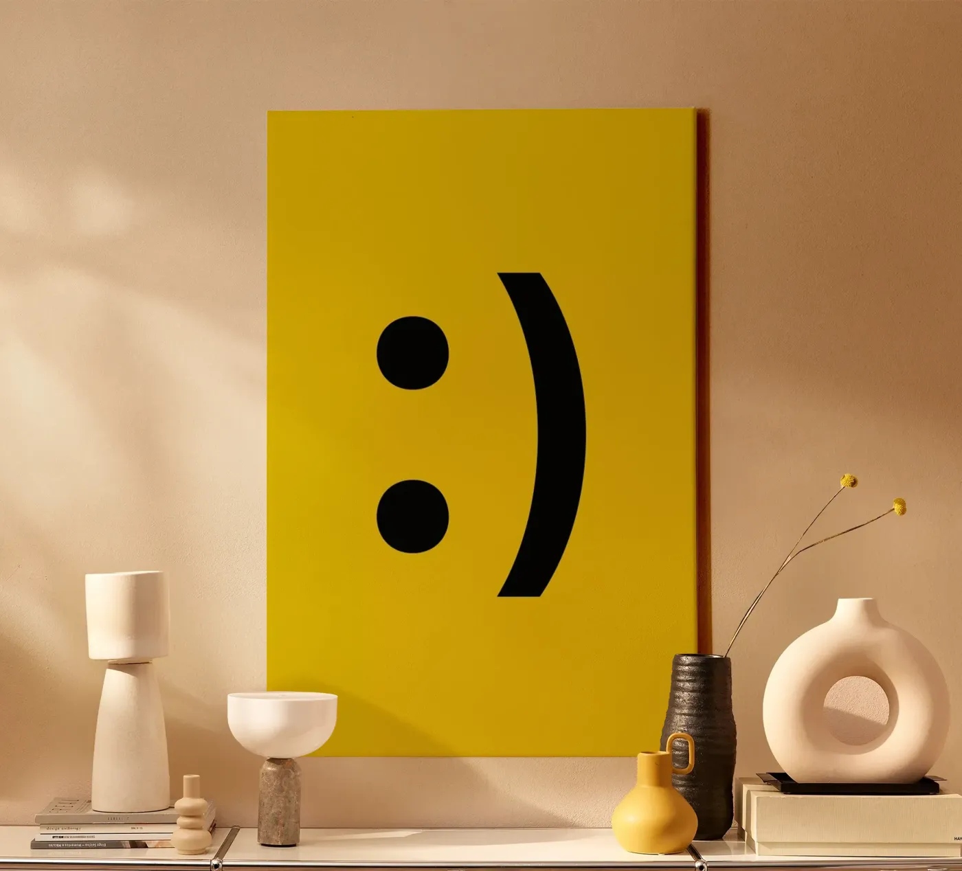 Smiley canvas by LeDieg