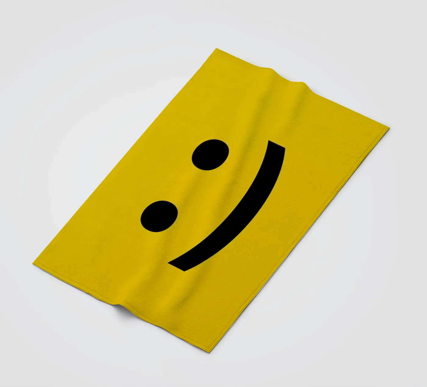 Smiley fleecedeken van LeDieg