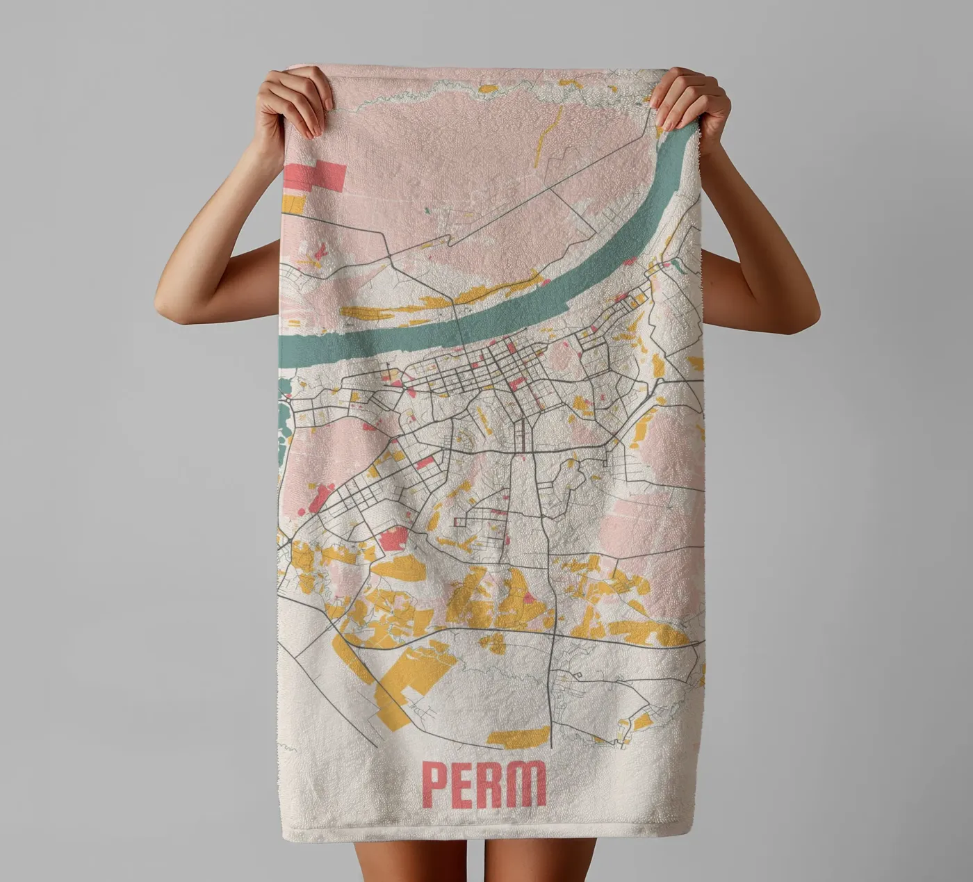 PERM badhanddoek van Travelstudio