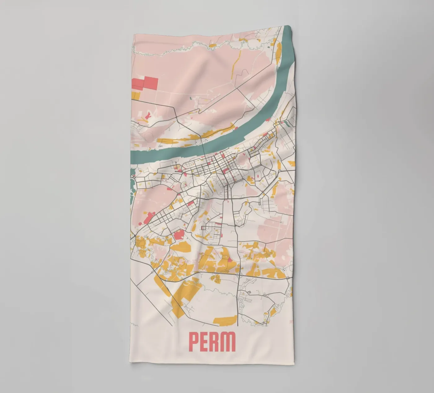 PERM badhanddoek van Travelstudio