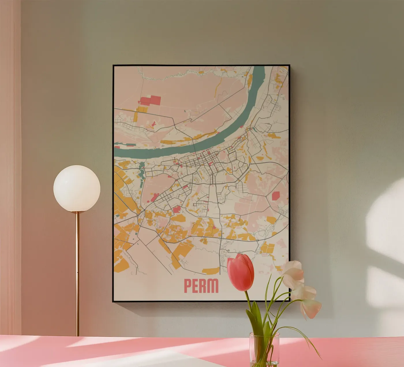 PERM plexiglas de Travelstudio