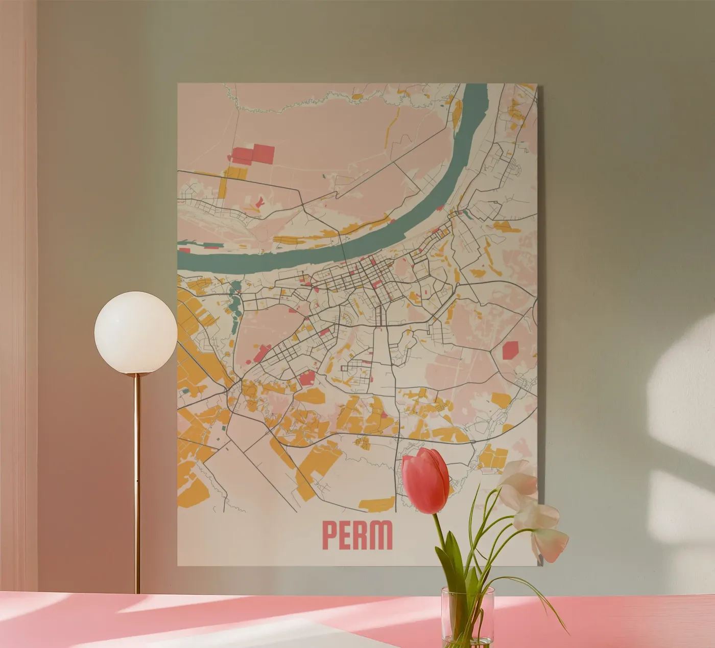PERM plexiglas de Travelstudio