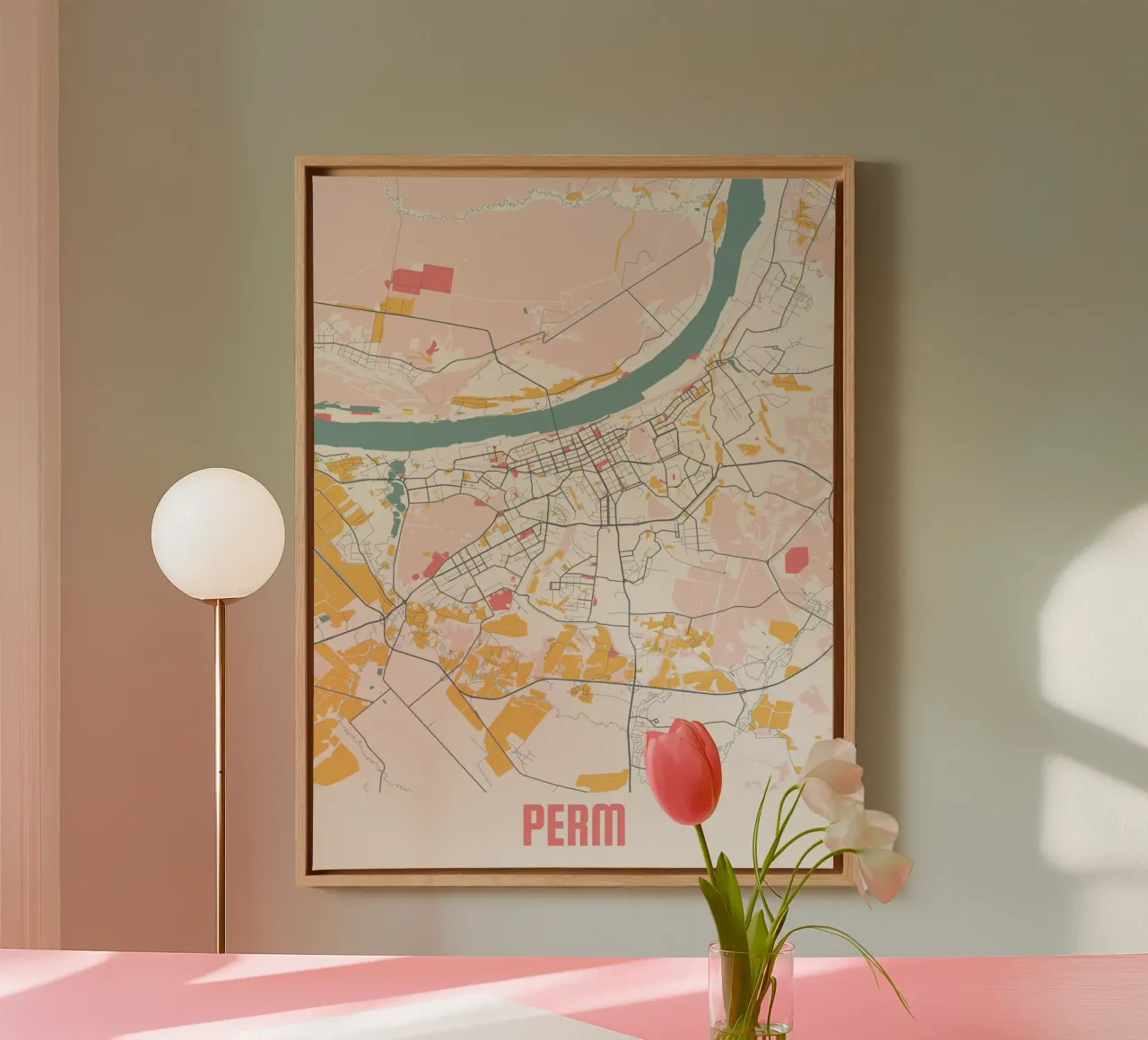PERM tela con Cornice a cassetta da Travelstudio