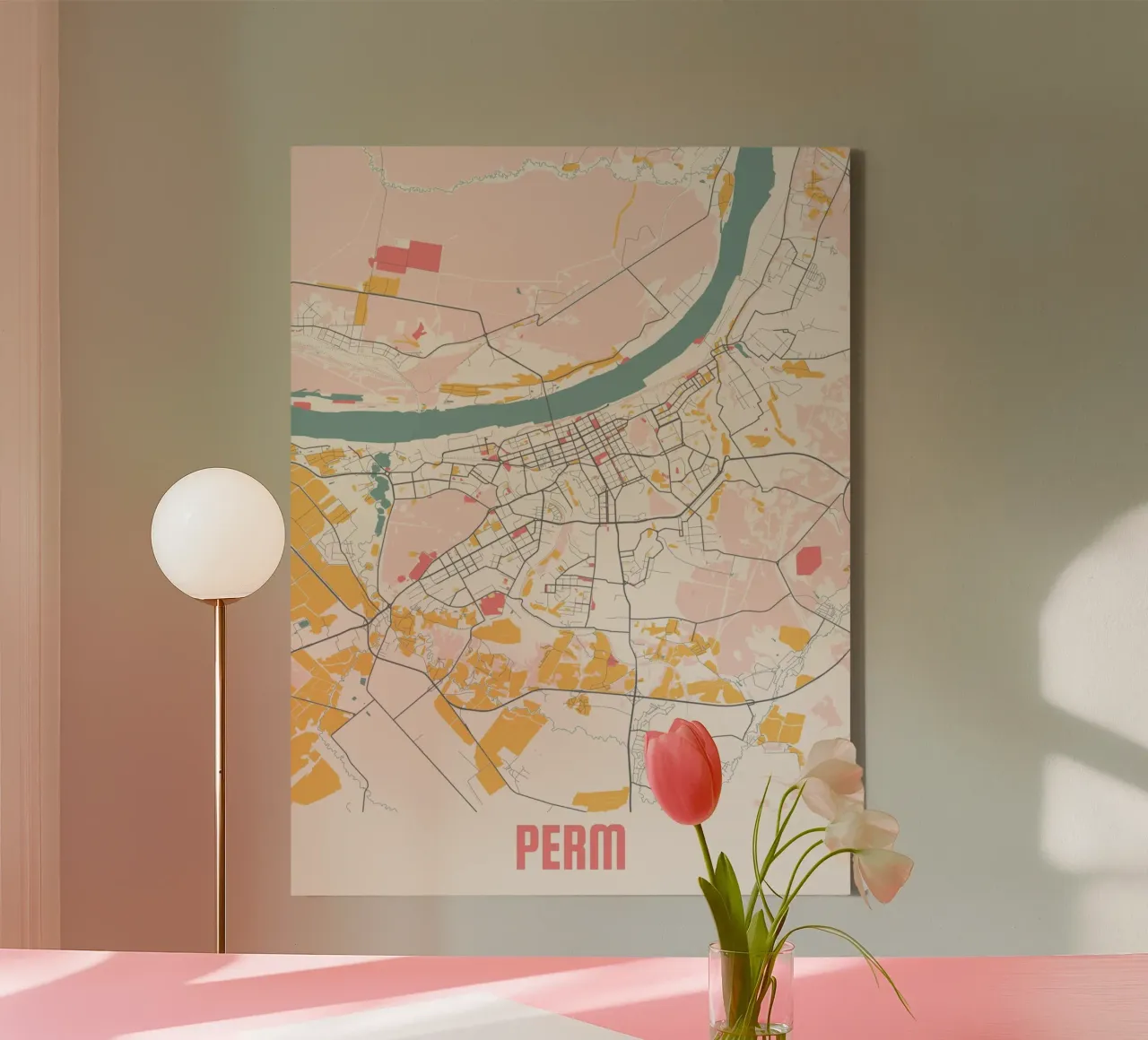PERM tela con Cornice a cassetta da Travelstudio