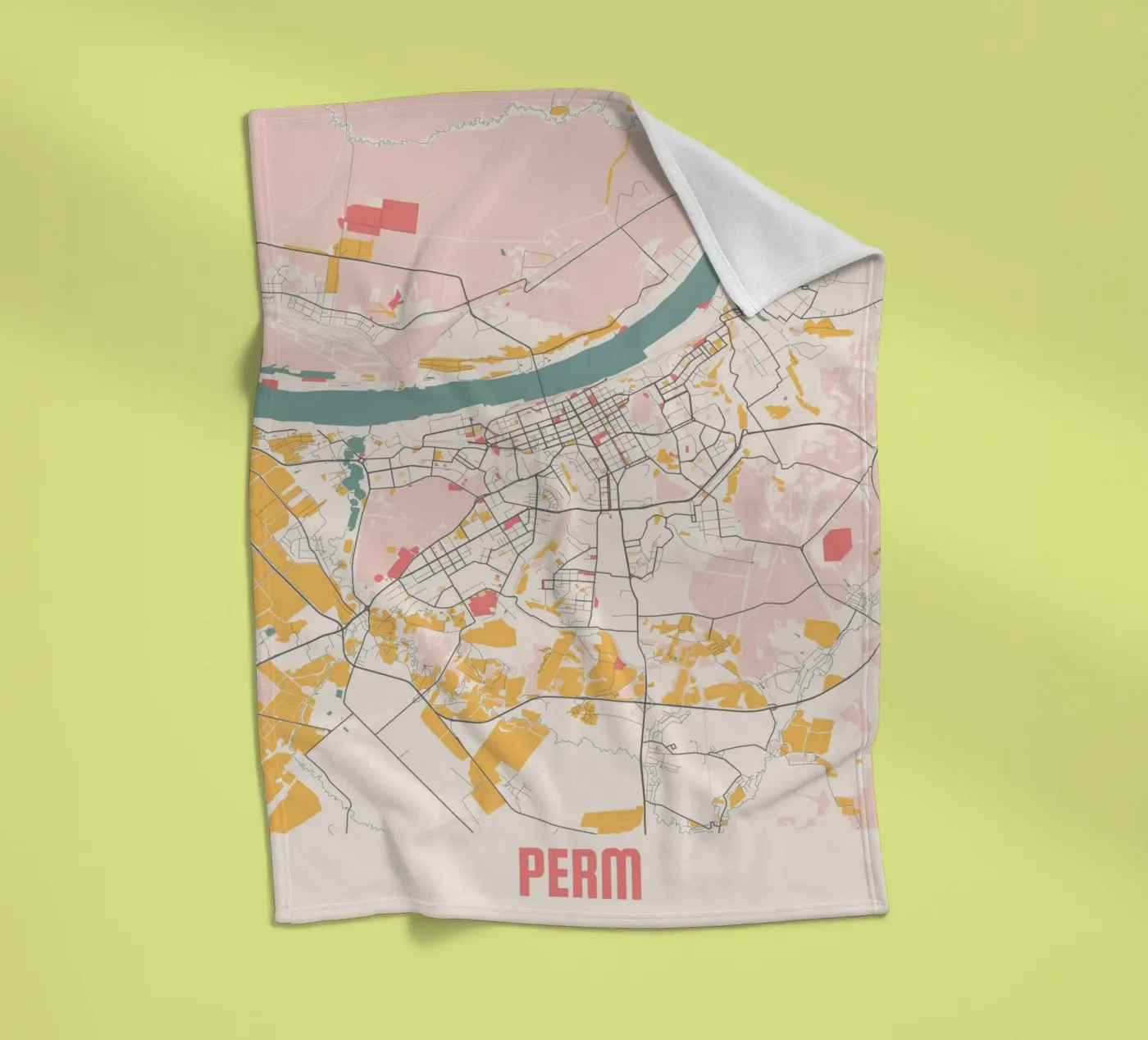 PERM fleecedeken van Travelstudio