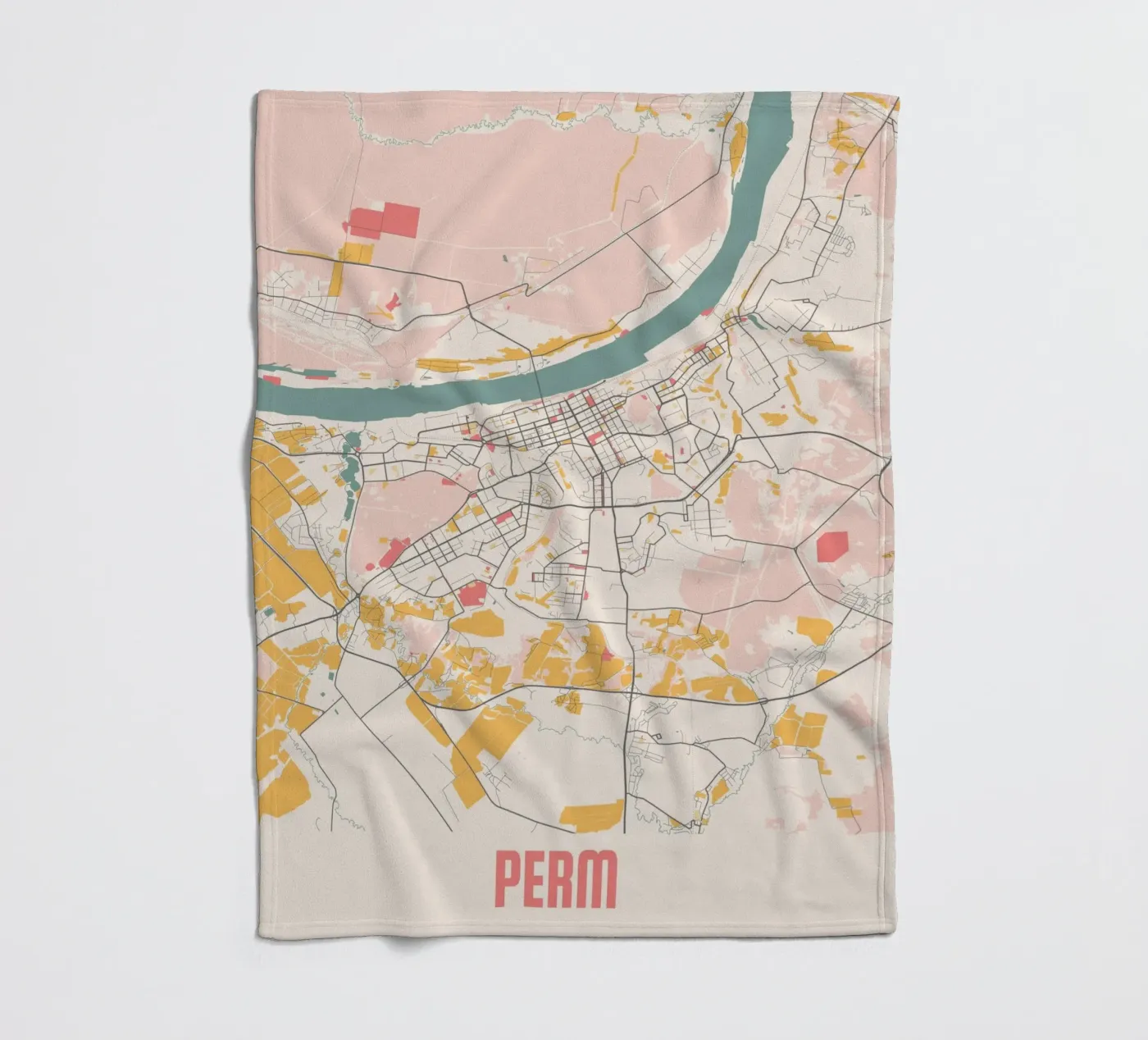 PERM fleecedeken van Travelstudio