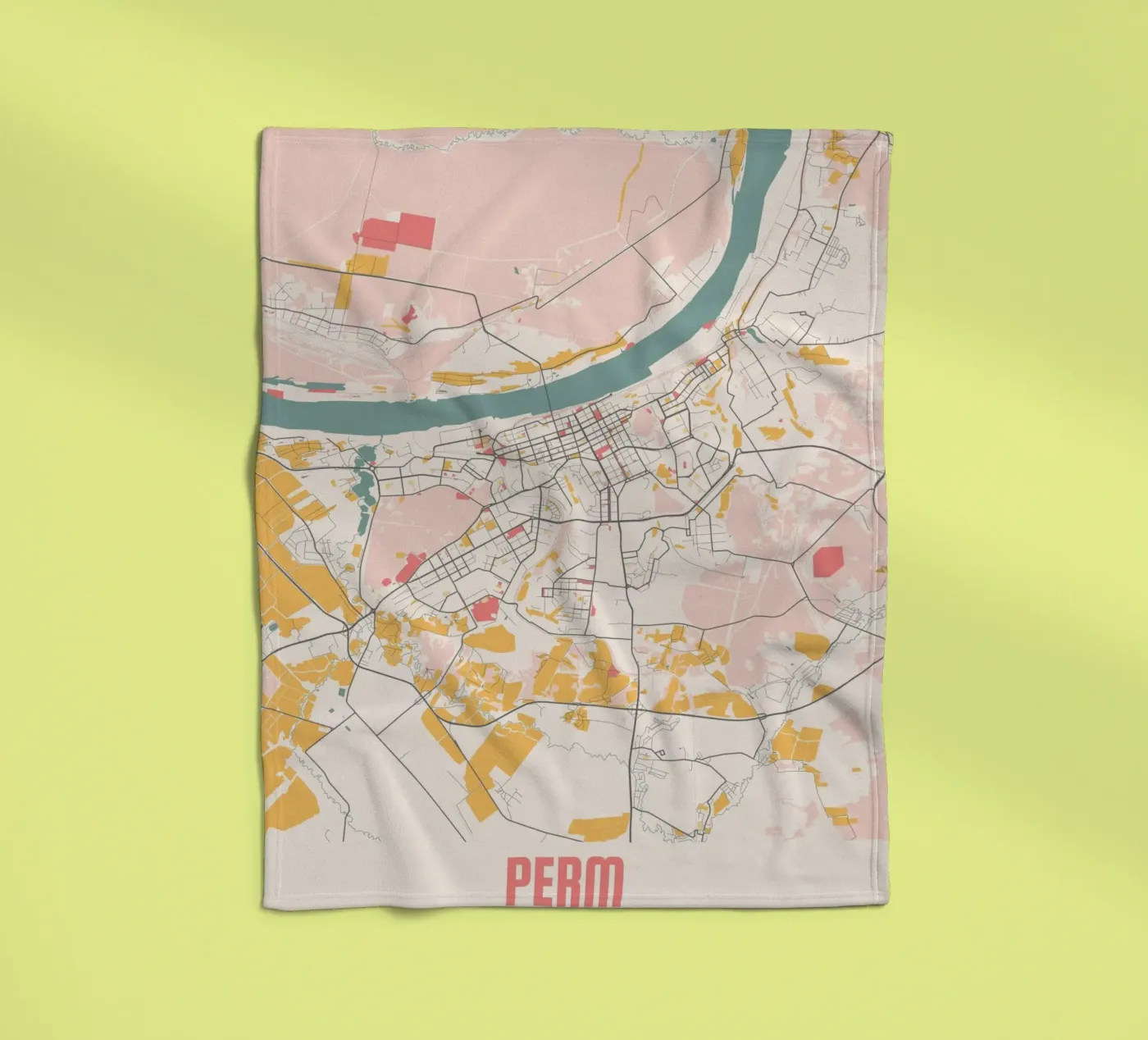 PERM fleecedeken van Travelstudio
