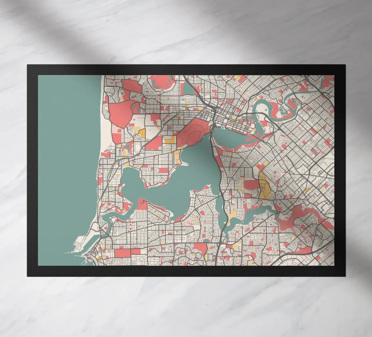 PERTH Fußmatte von Travelstudio