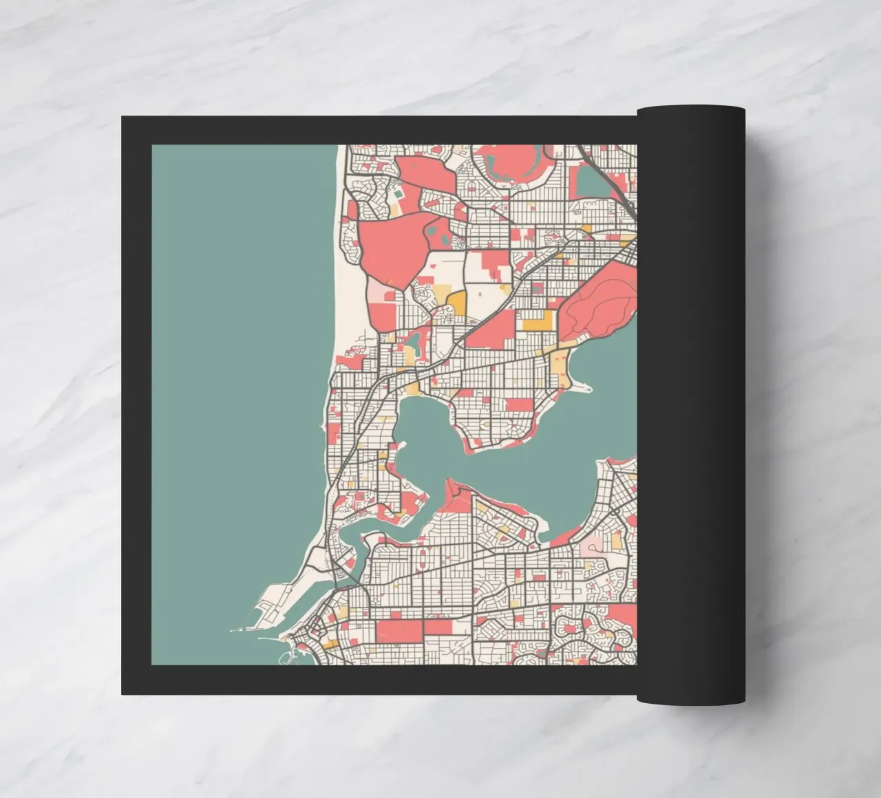 PERTH Fußmatte von Travelstudio