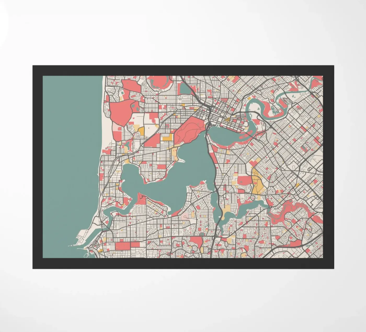 PERTH doormat by Travelstudio