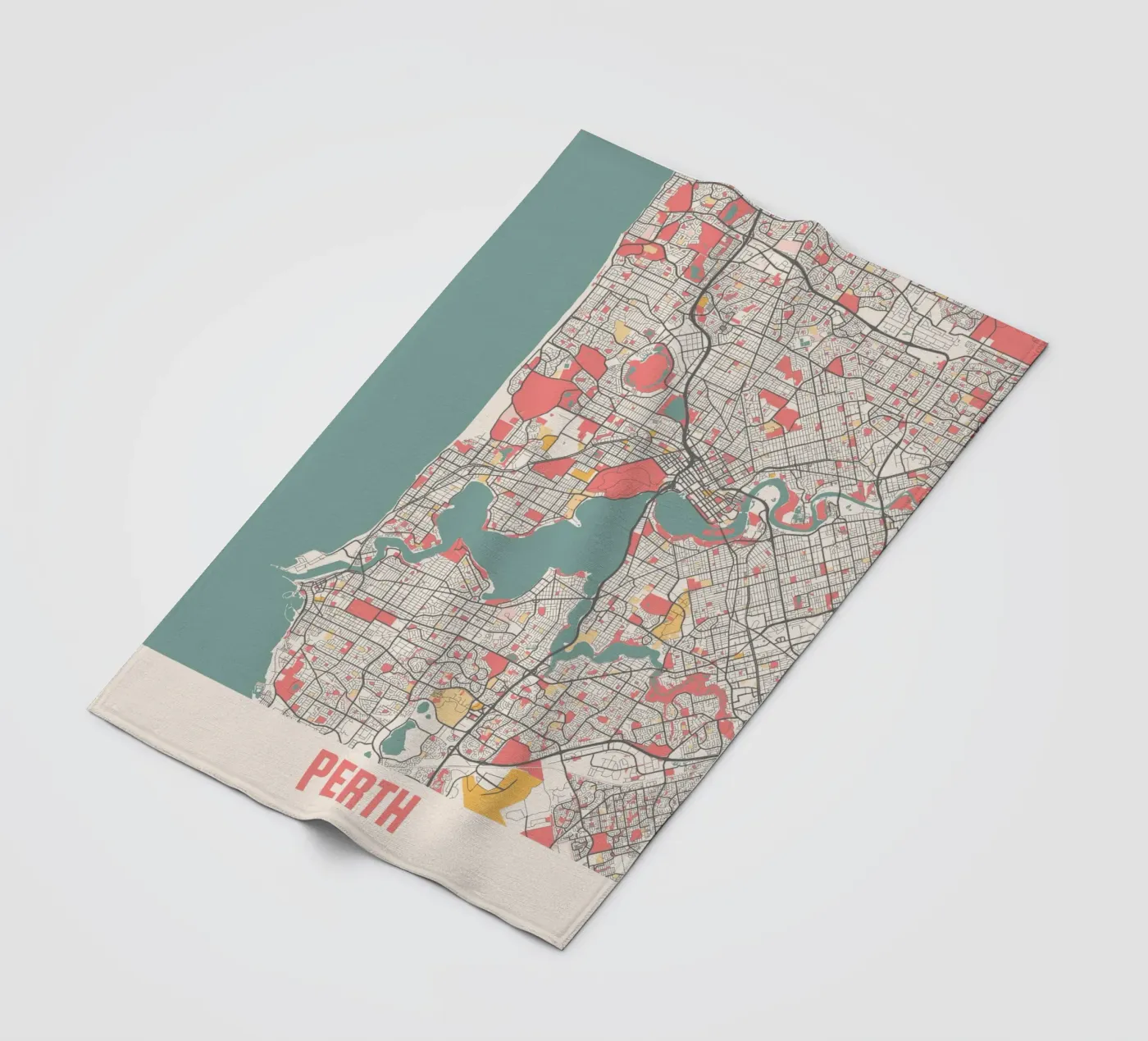 PERTH fleecedeken van Travelstudio