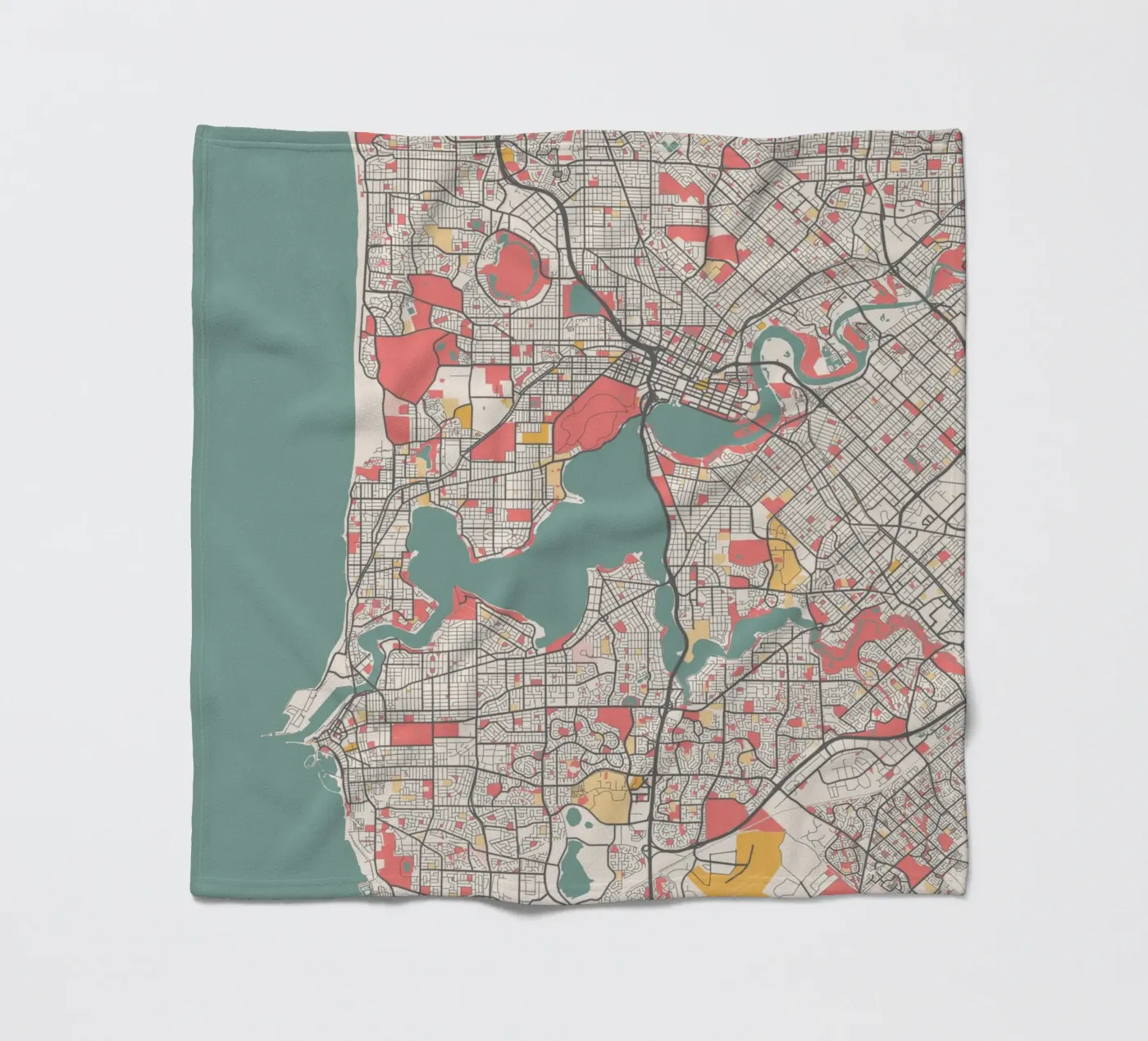 PERTH fleecedeken van Travelstudio