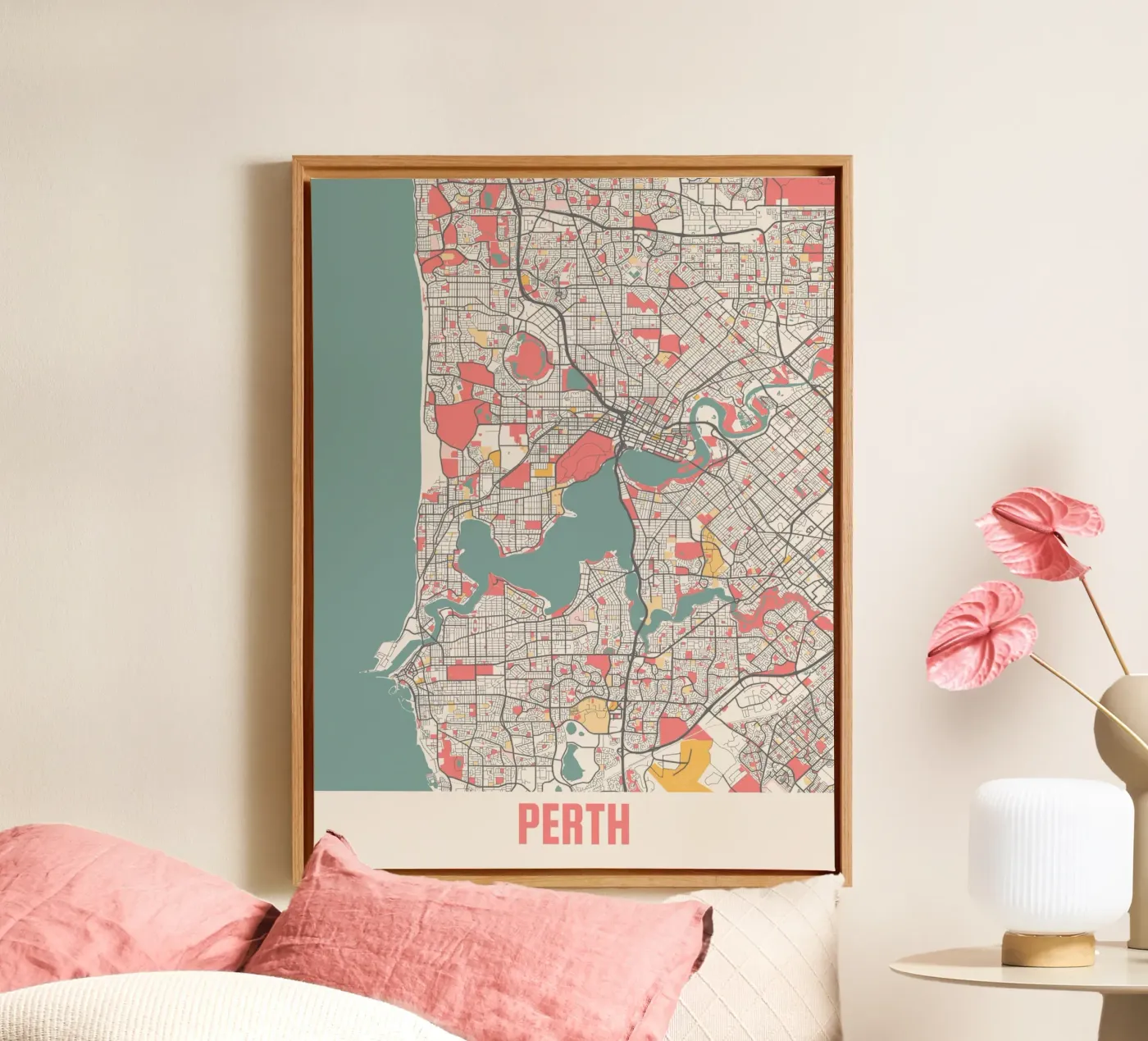 PERTH canvas by Travelstudio
