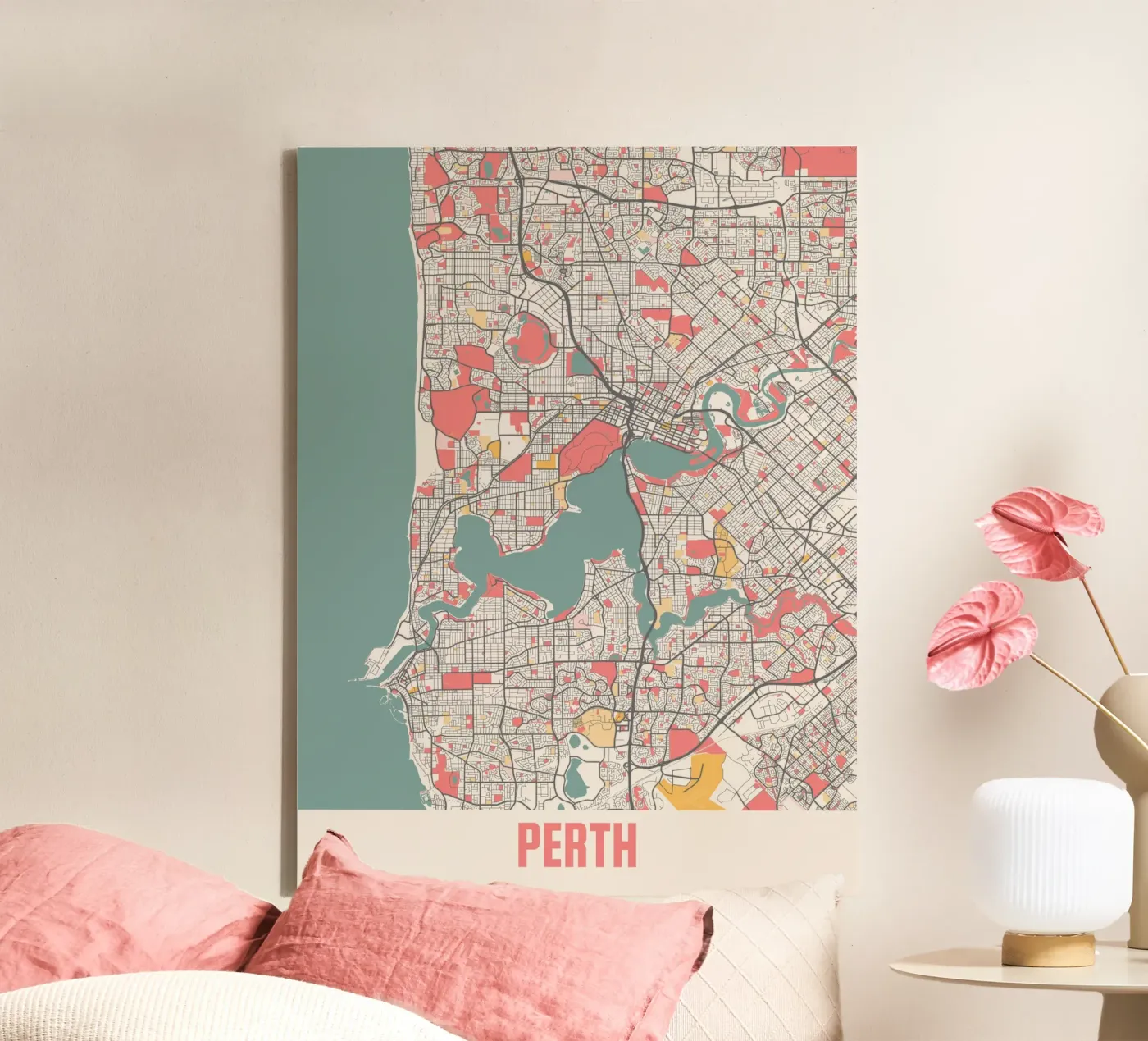 PERTH canvas by Travelstudio