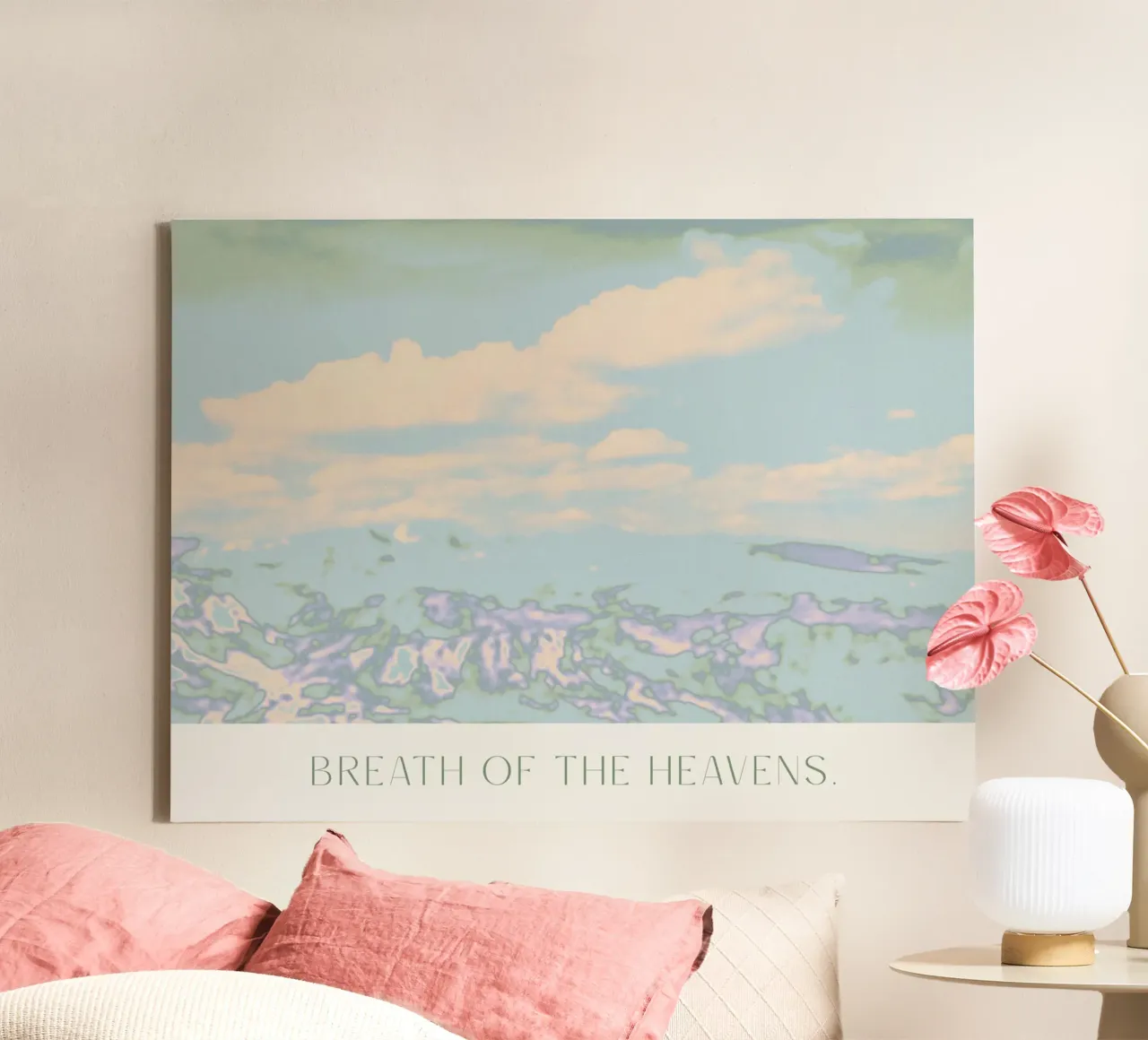 Breath Of The Heavens tela con Cornice a cassetta da treechild