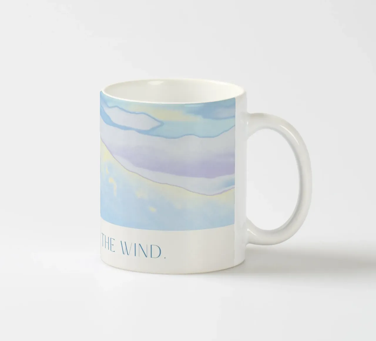 Carried By The Wind tazza in ceramica da treechild