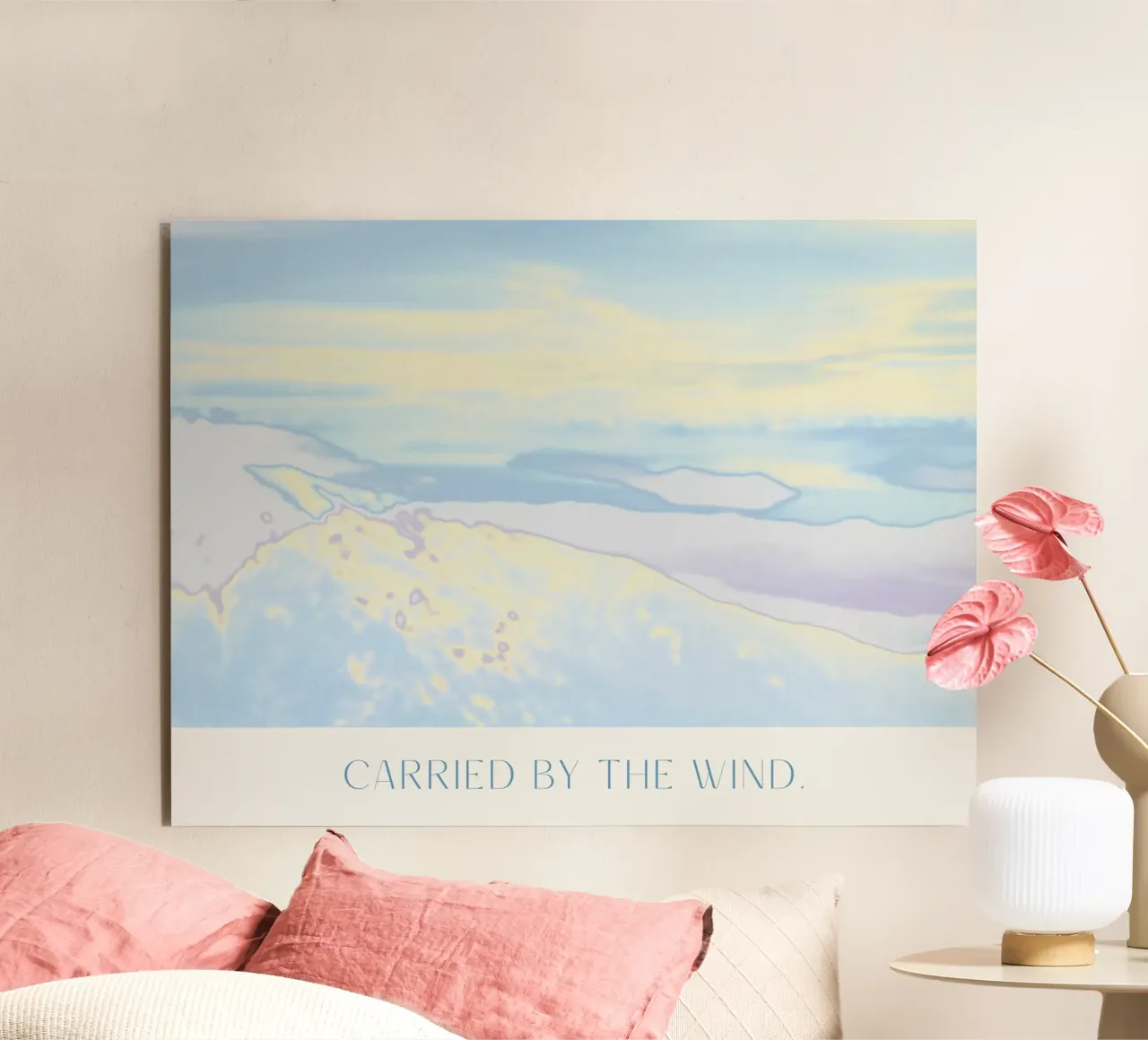 Carried By The Wind alluminio dibond da treechild