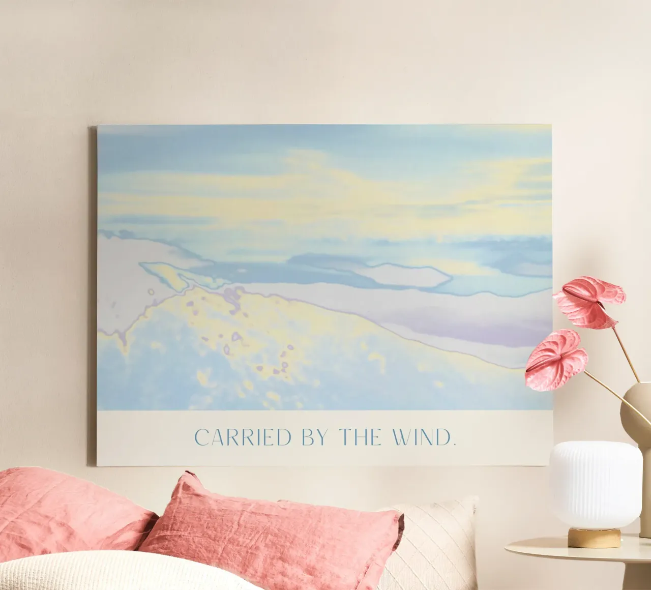 Carried By The Wind canvas by treechild