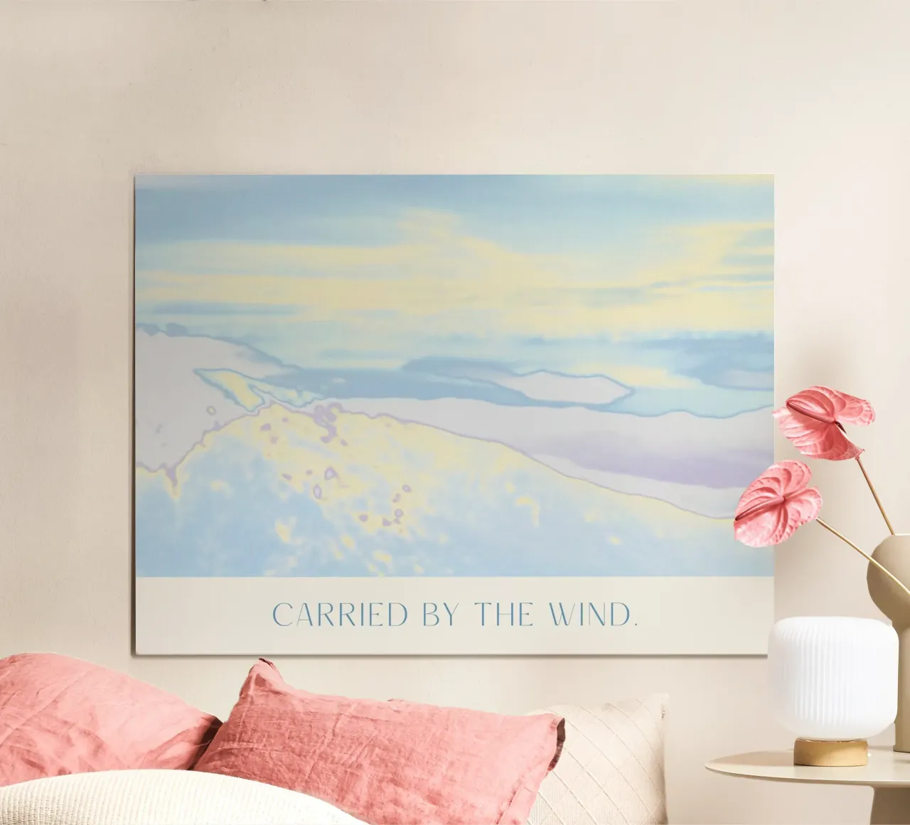 Carried By The Wind poster by treechild