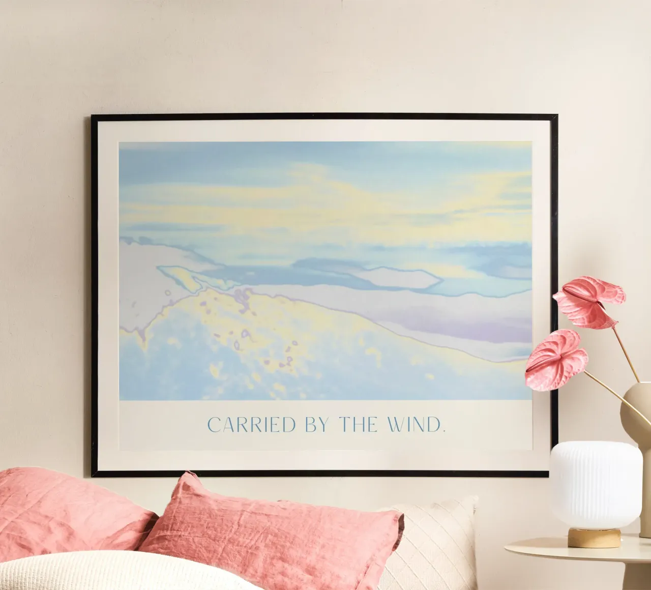 Carried By The Wind poster by treechild